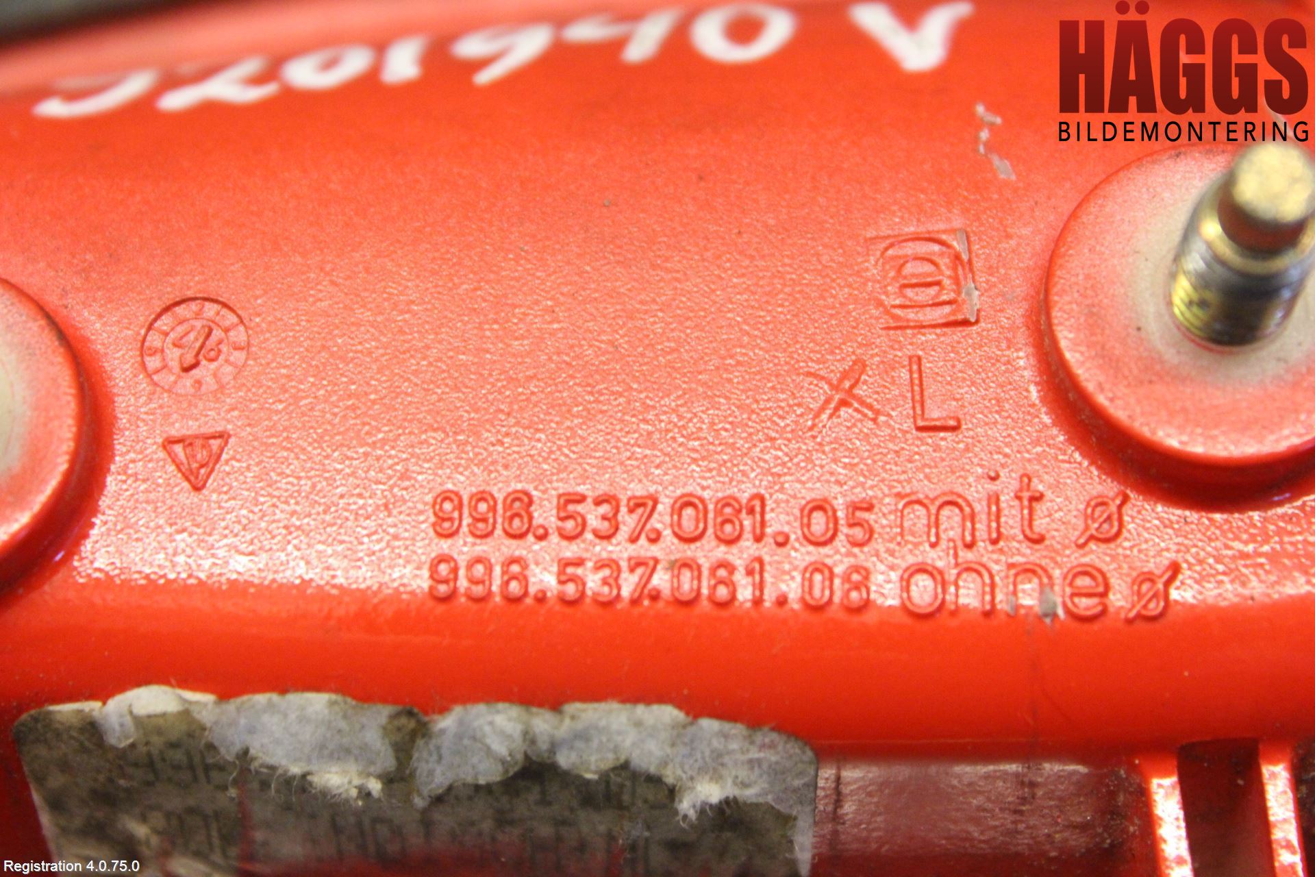 Porsche BOXSTER 96- Dörrhandtag Yttre Vä