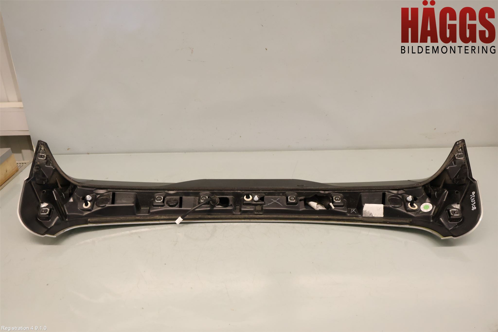 Nissan QASHQAI 14-17 Spoiler Baklucka