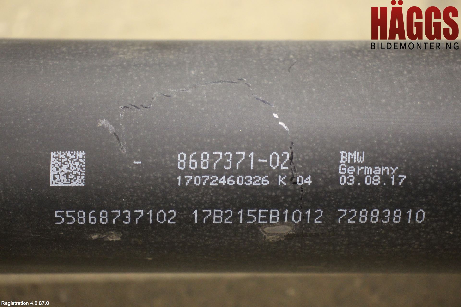 BMW 5 G30/G31/F90 17-23 Mellanaxel Komp