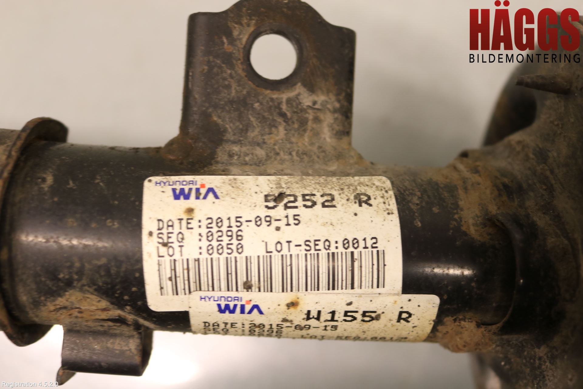 Kia RIO 12-16 Fjäderben Fram Höger