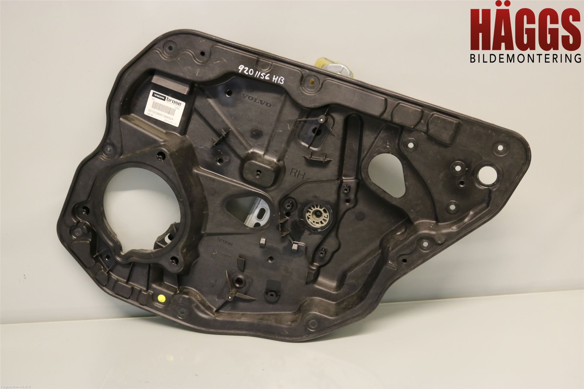 Volvo V70 08-13 Fönsterhissmekanism