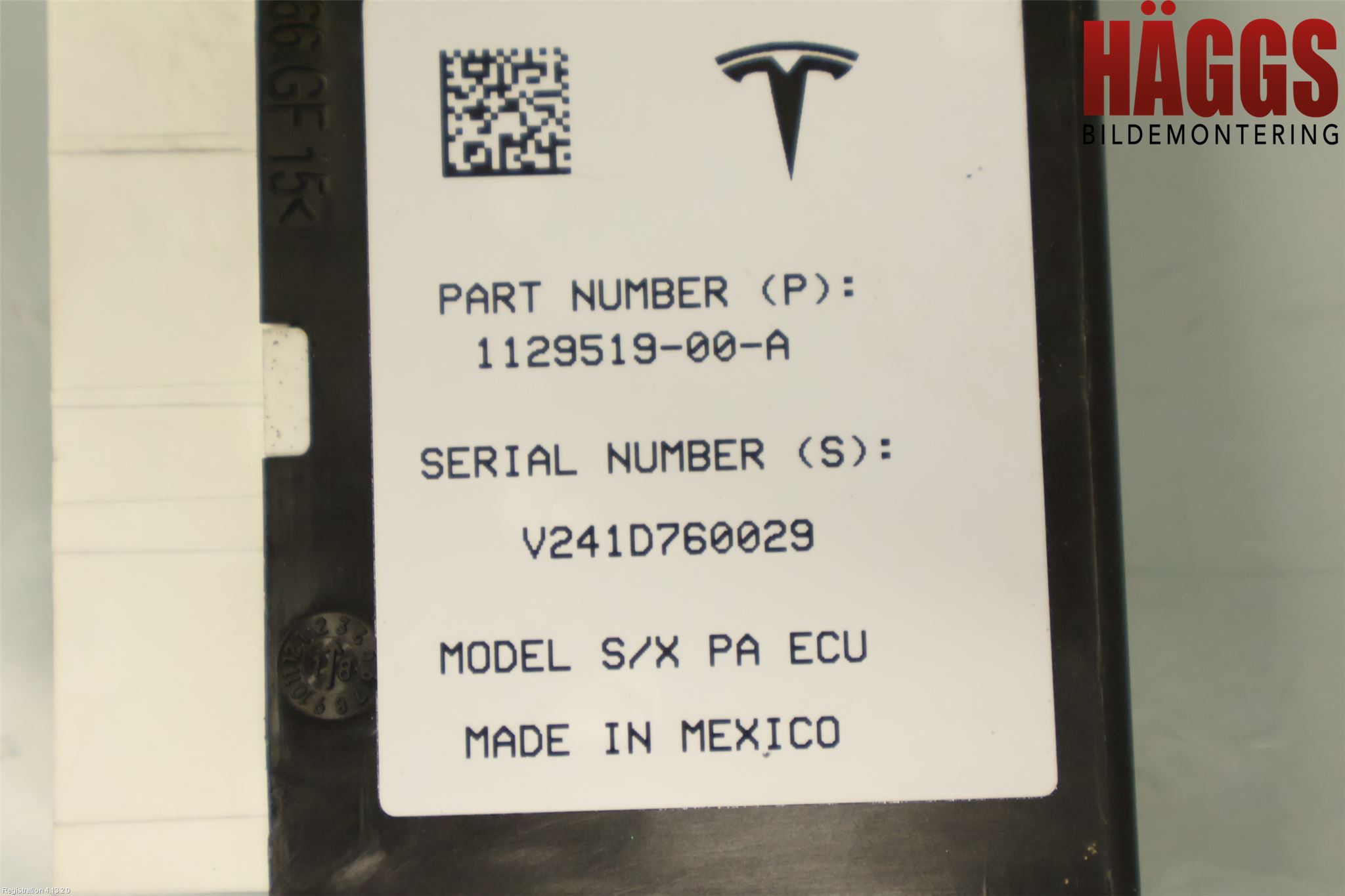 Tesla MODEL S 13- Styrenhet Parkeringshjälp