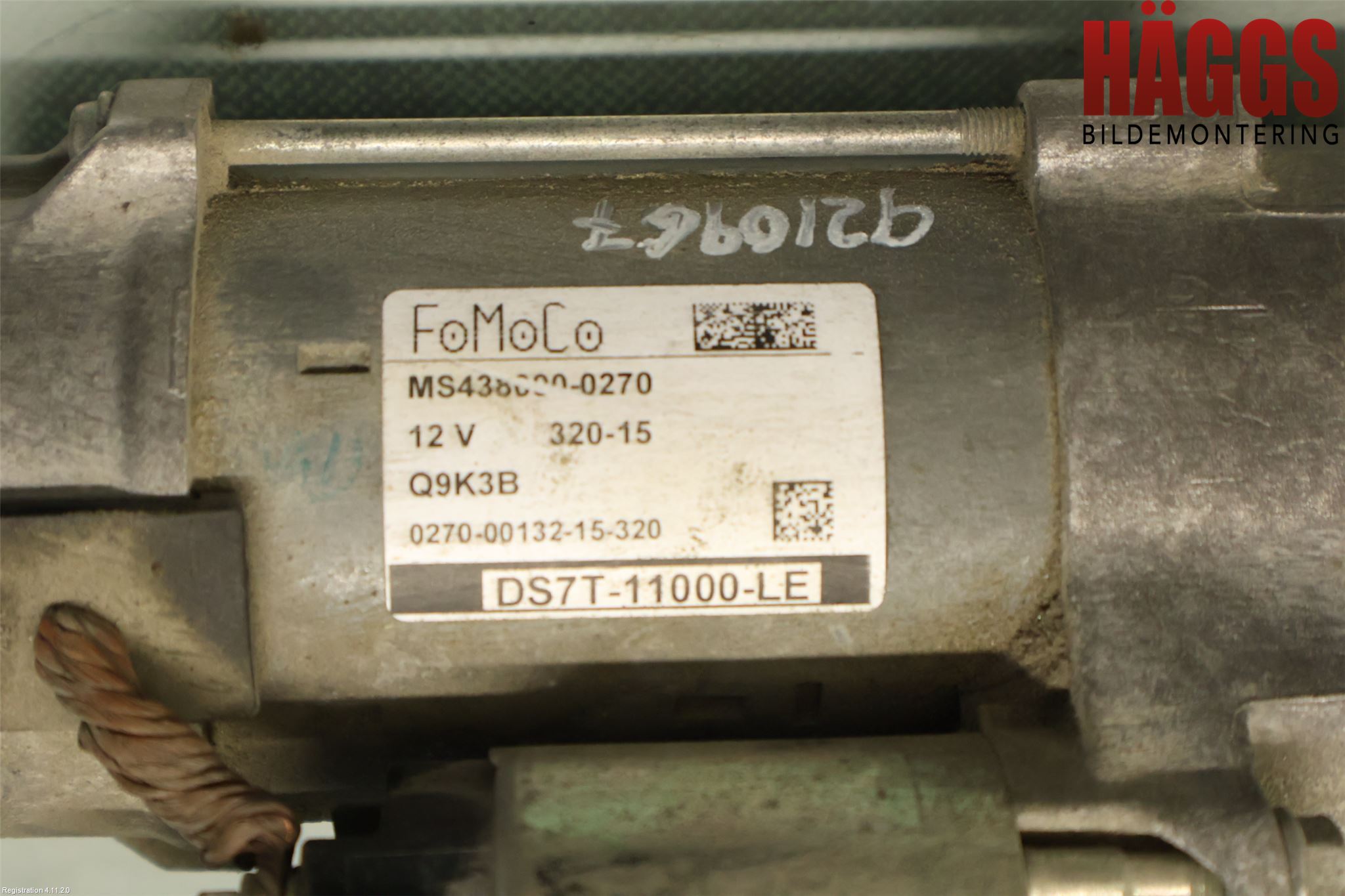 Ford MONDEO 15-22 Startmotor Diesel