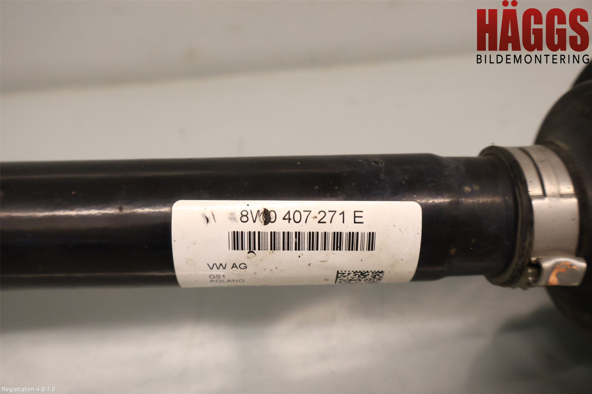 Audi A4/S4 B9 16-19 Drivaxel Fram Vänster