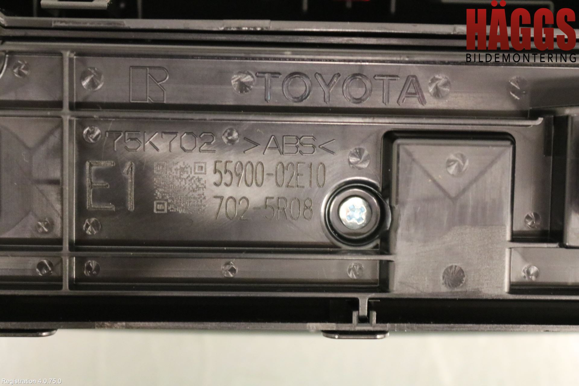 Toyota COROLLA 19- Ac Styrenhet Ac Manöveren