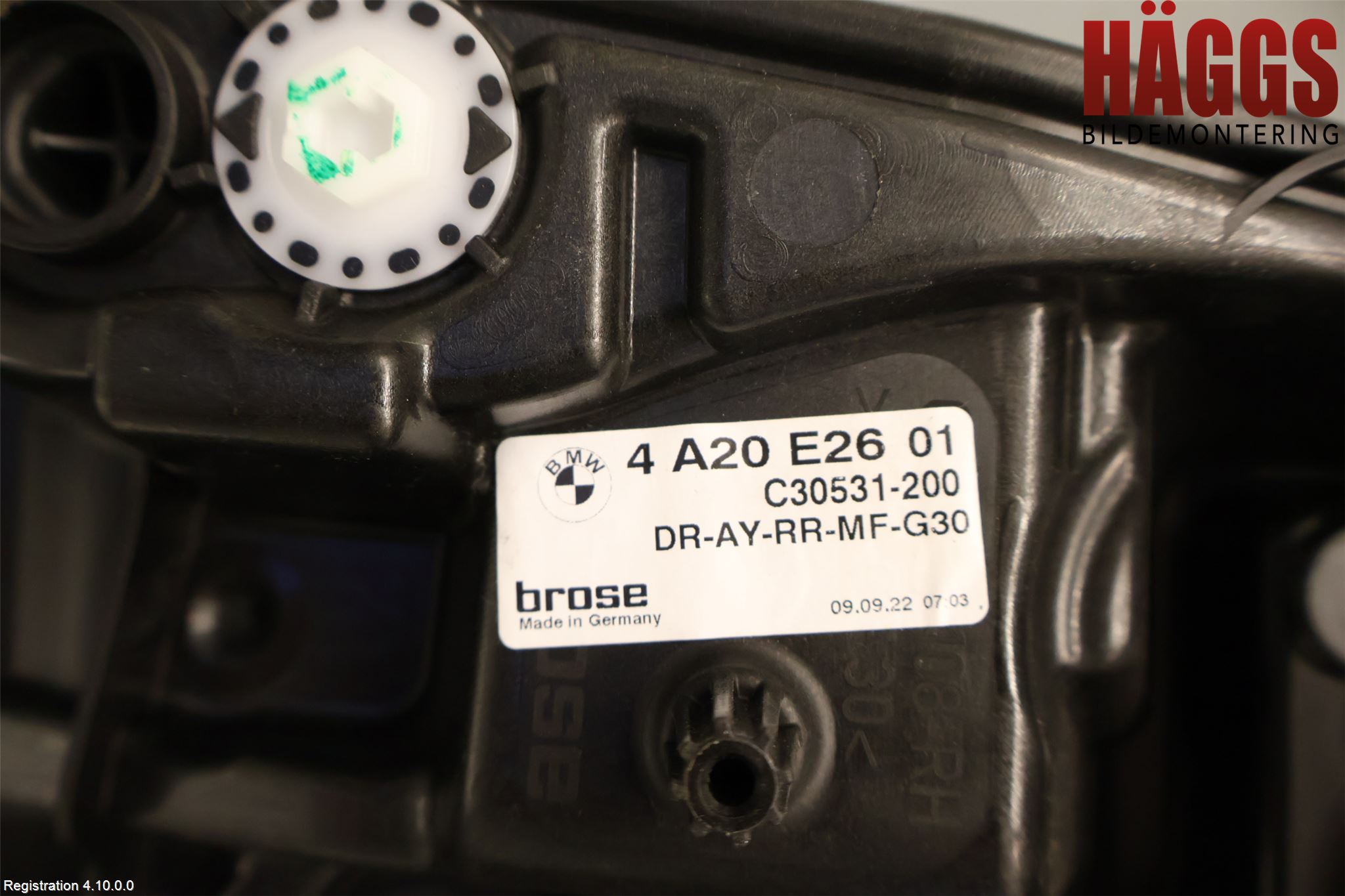 BMW 5 G30/G31/F90 17-23 Fönsterhissmekanism