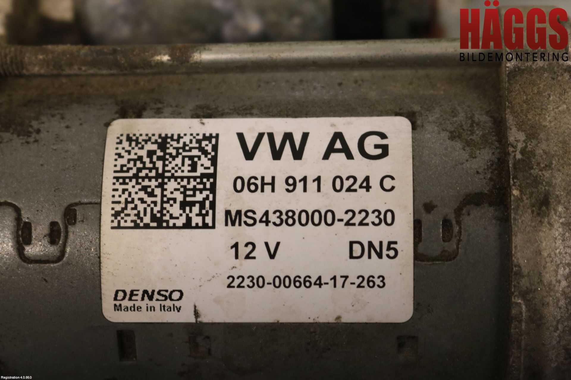 Audi A7 Sportback 4K 18- Startmotor