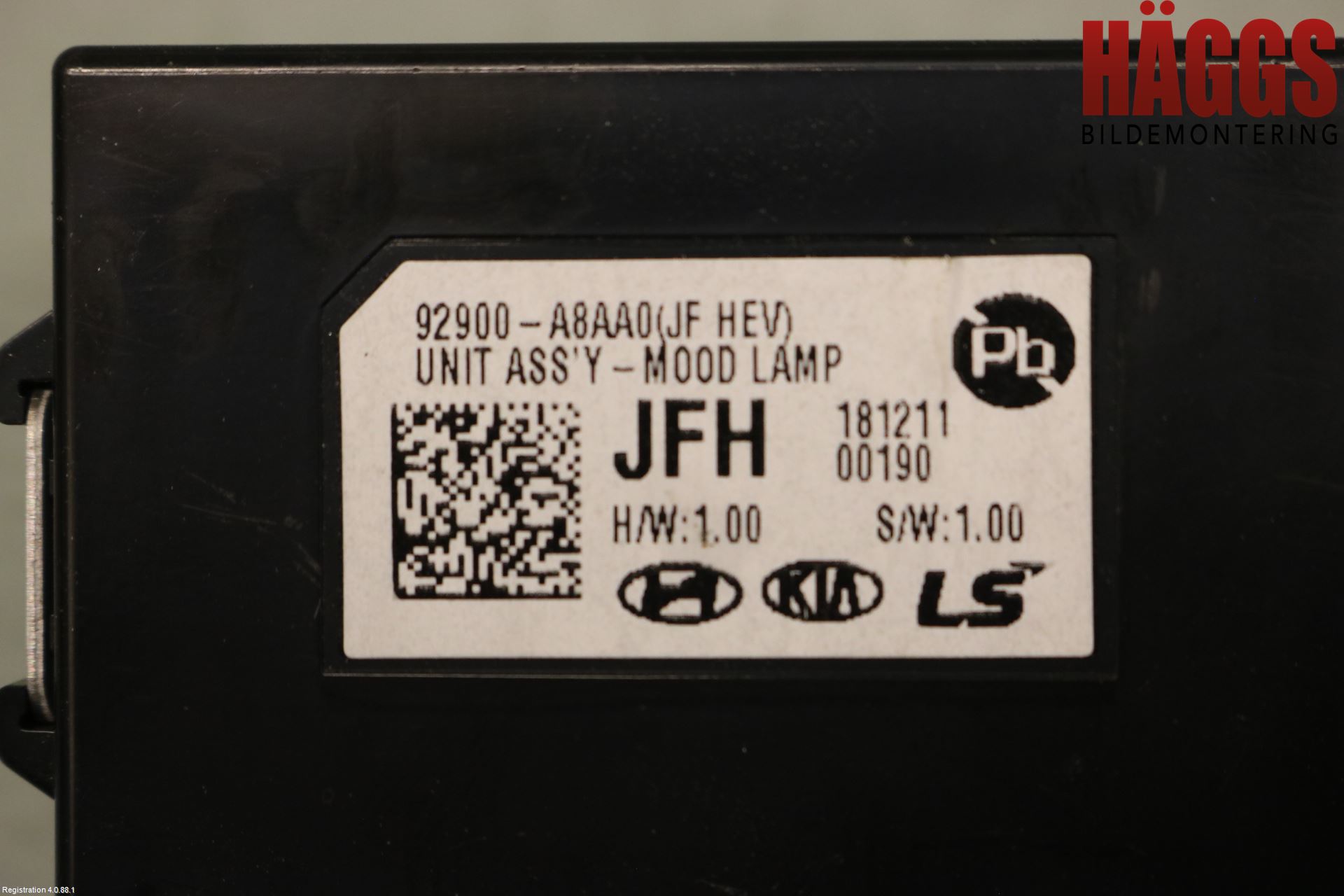 Kia OPTIMA 16-20 Styrenhet Övrigt