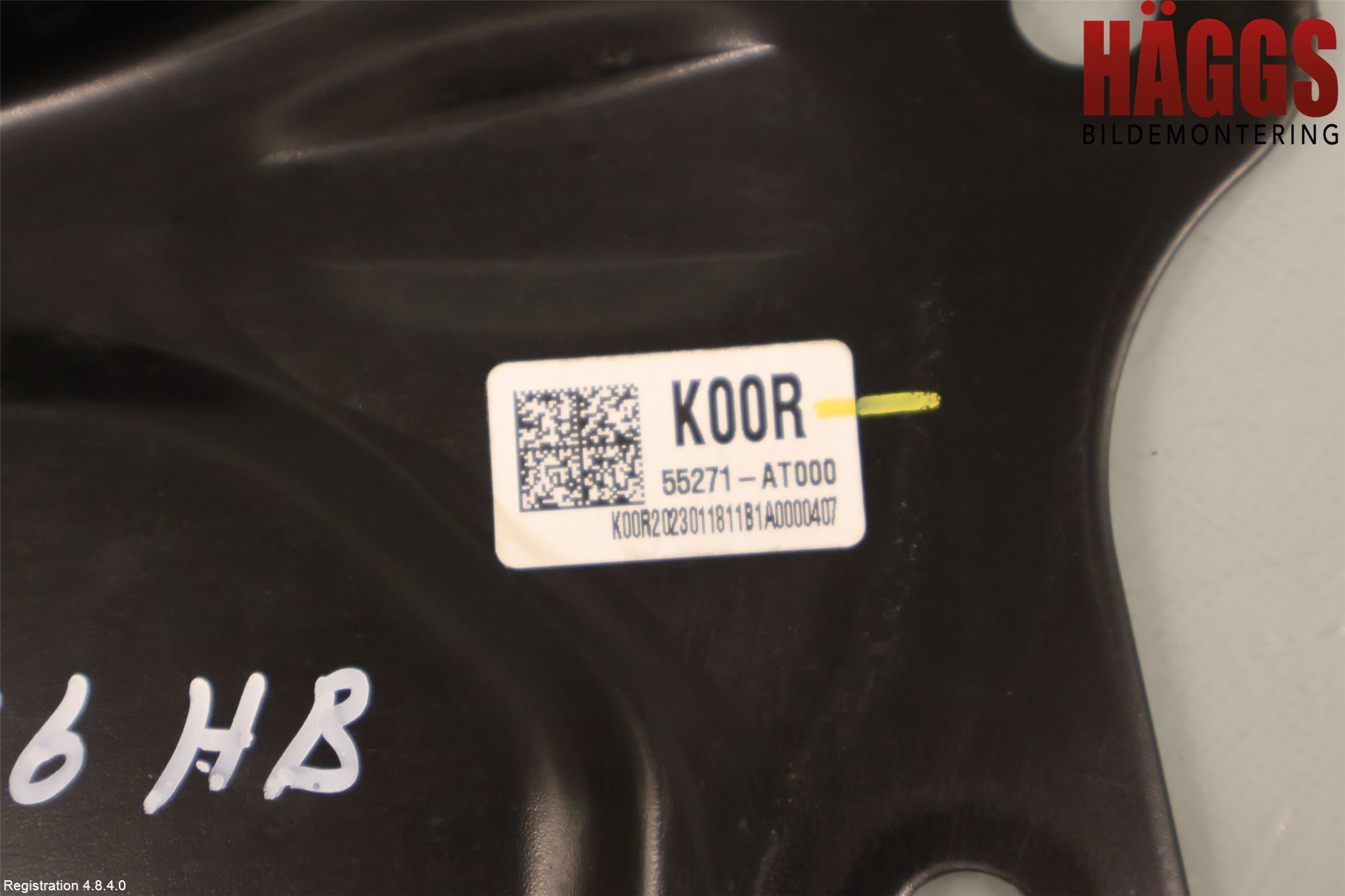 Kia NIRO (SG2) 23- Bärarm Bak Höger