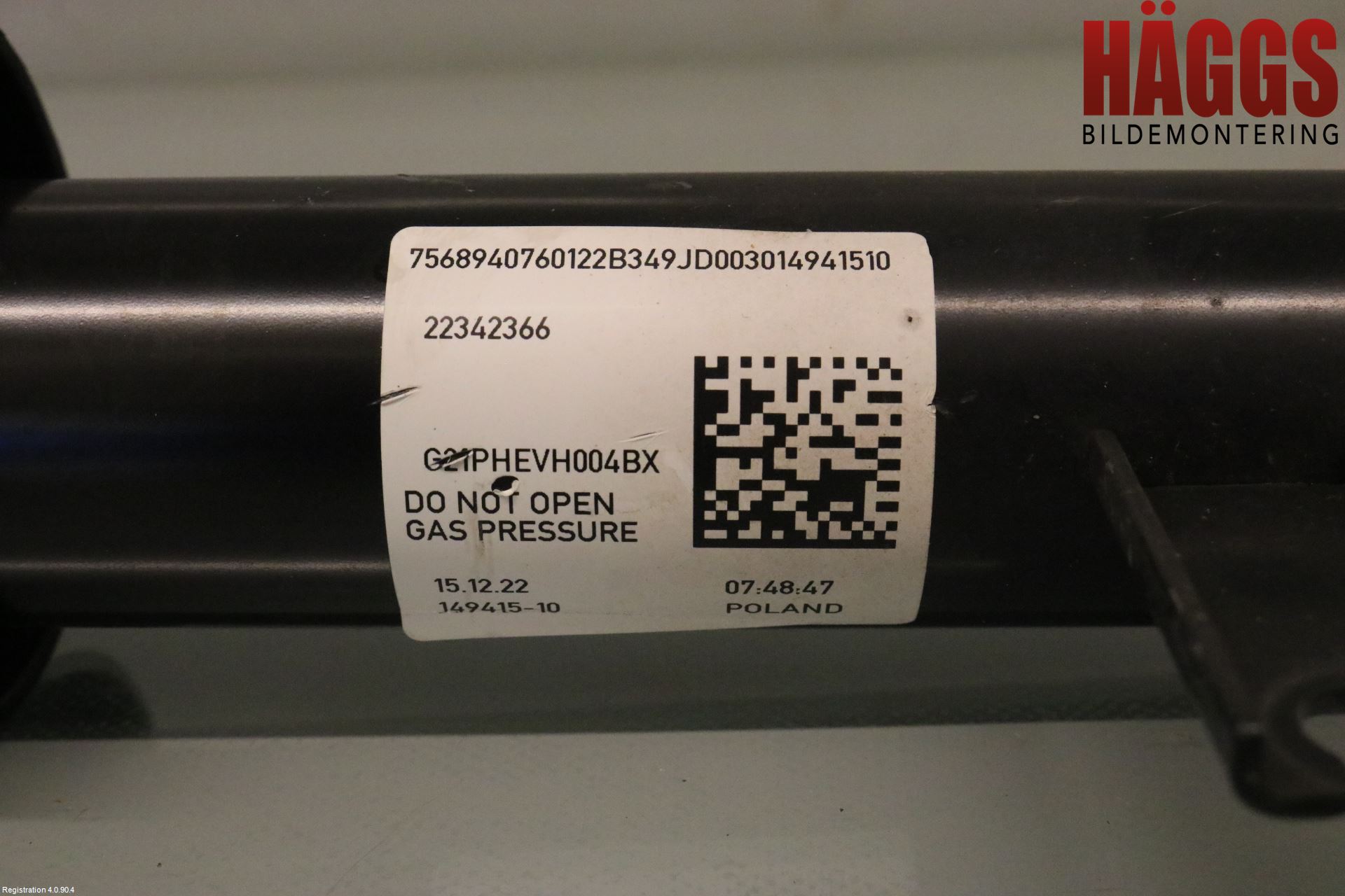 BMW 3 G20/G21/G80/G81 19- Stötdämpare Bak
