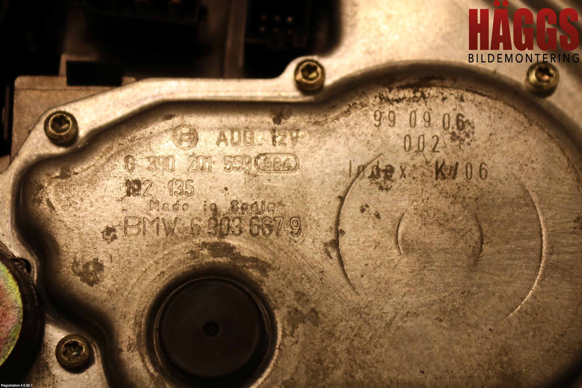 BMW 3 E46      98-05 Torkarmotor Baklucka