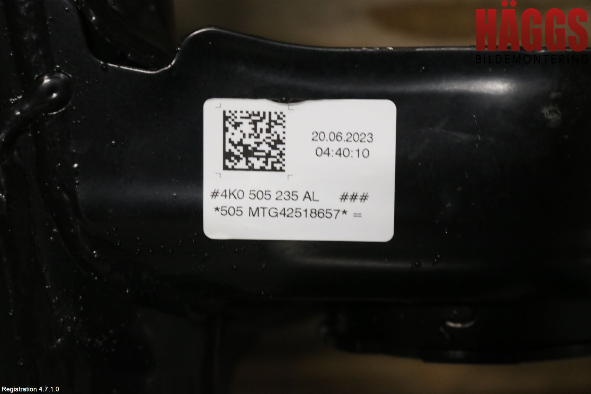 Audi A6 F2/C8 19- Bakaxelbalk