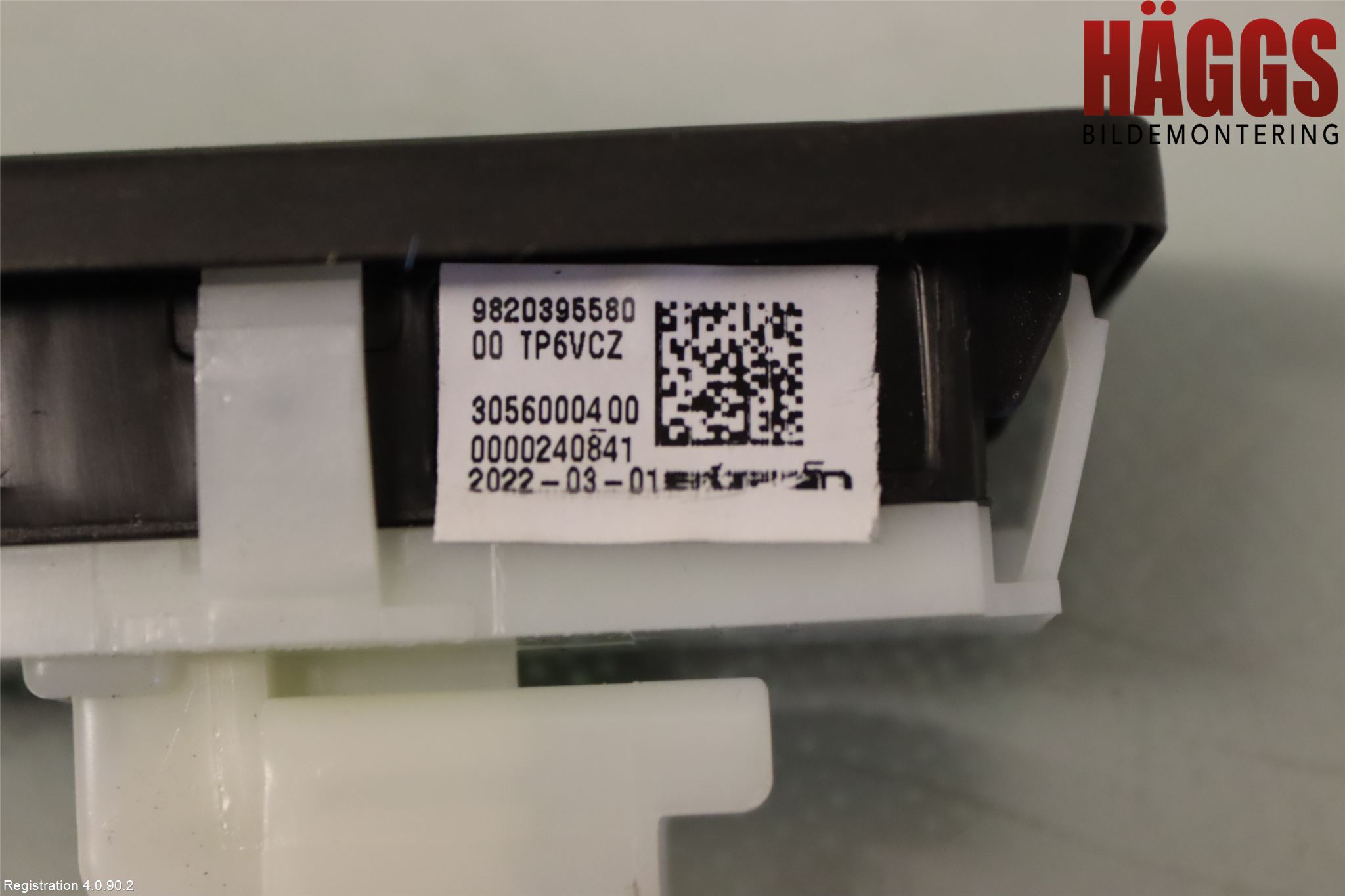 Citroen C5 X CROSSOVER 22- Bakluckehandtag