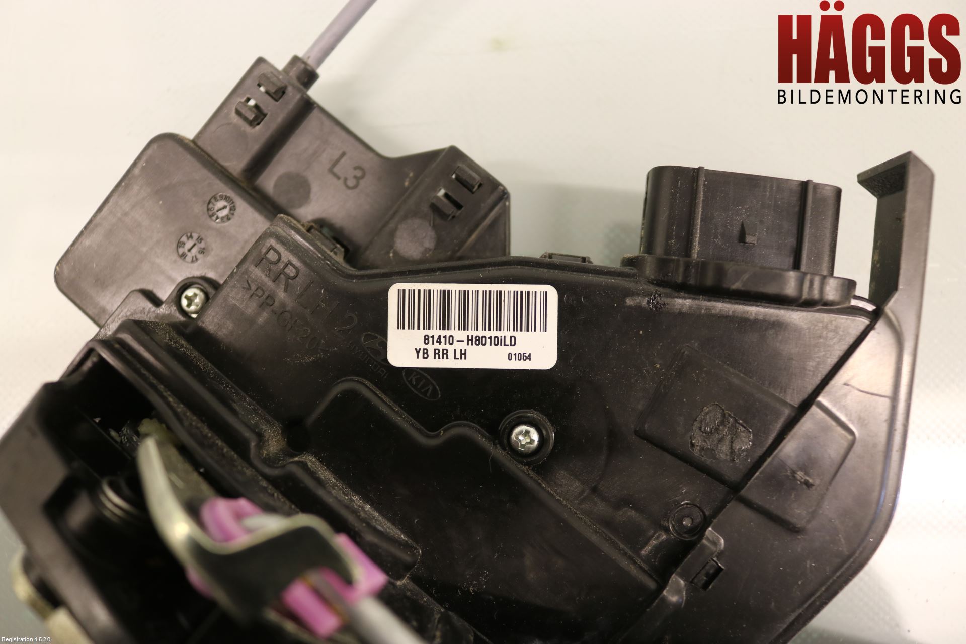 Kia RIO 17- Låskista-Dörrlås