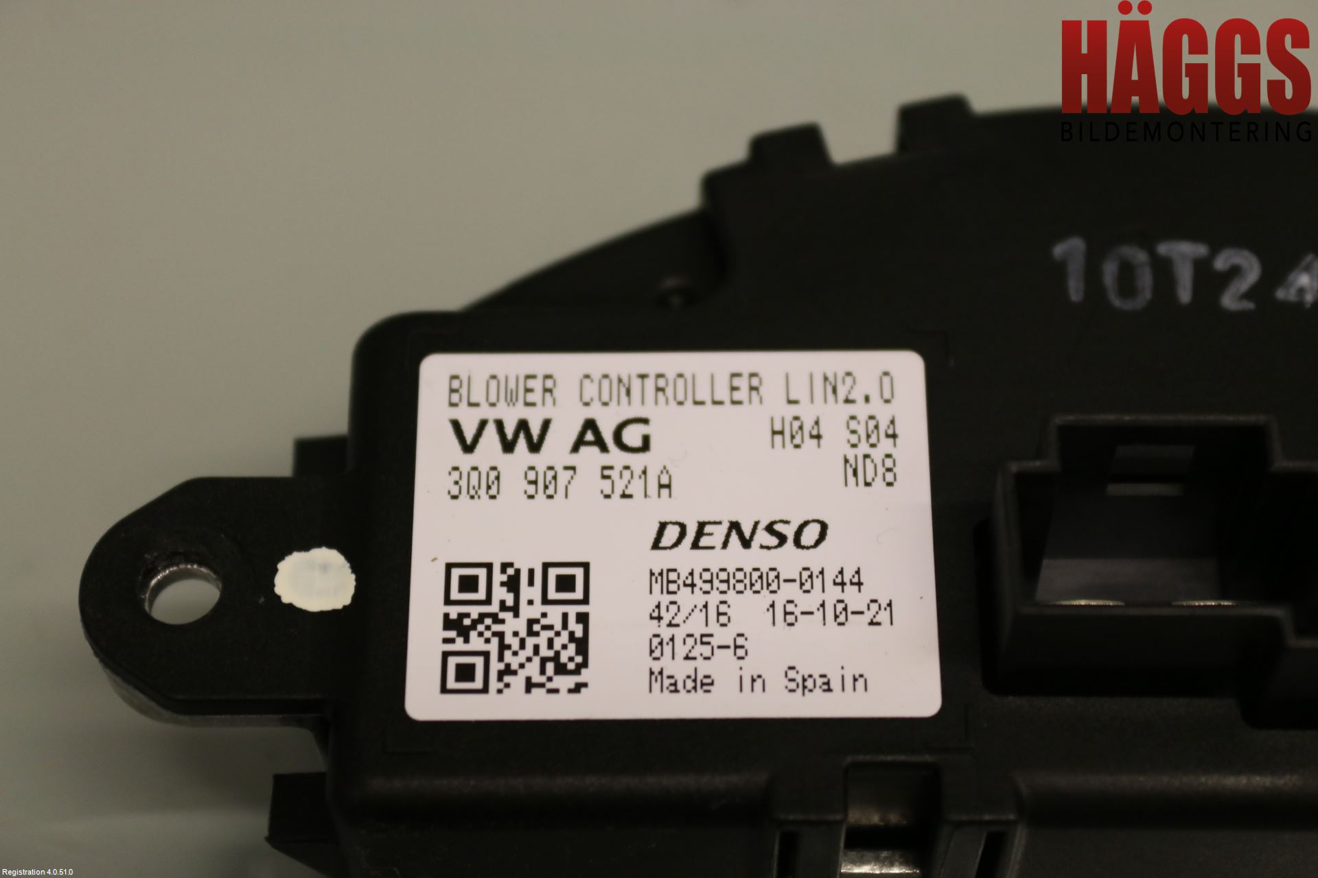 Volkswagen VW PASSAT 15-19 Värmefläktsmotstånd
