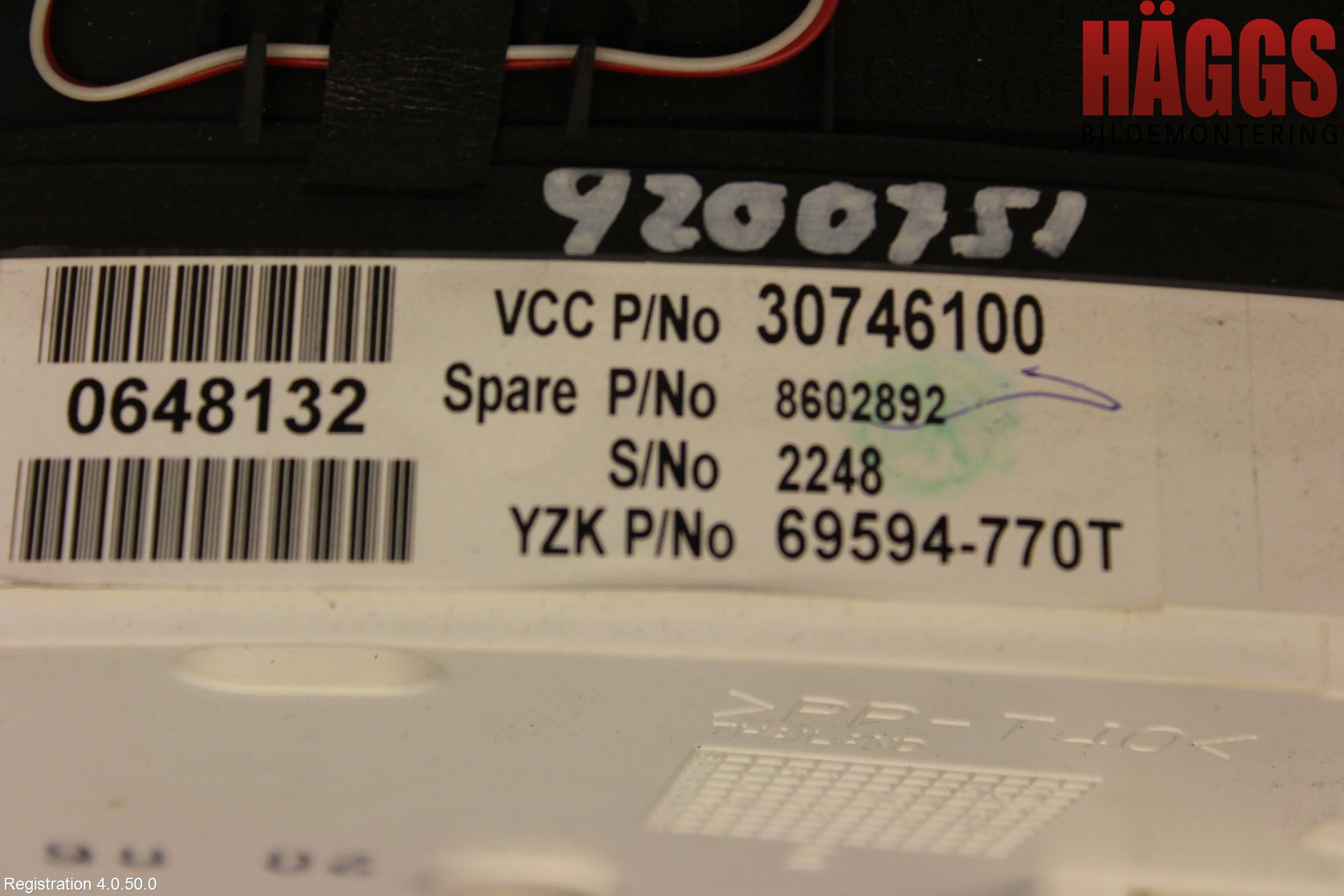 Volvo S60 05-10 Instrument Komb