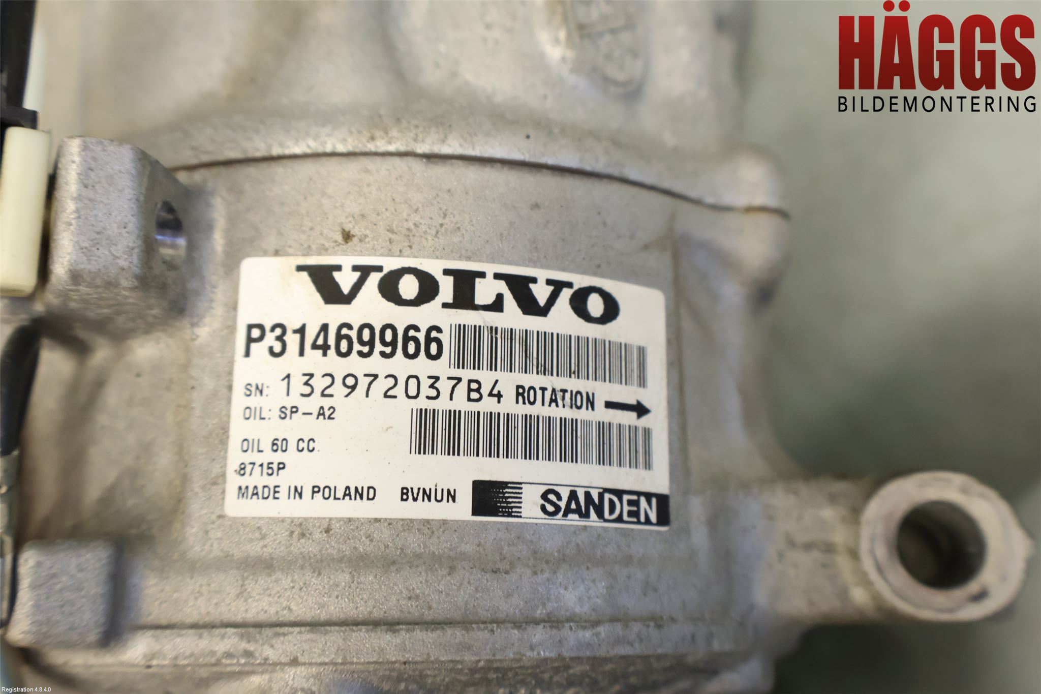 Volvo V90 CROSS COUNTRY 17->> Ac Kompressor