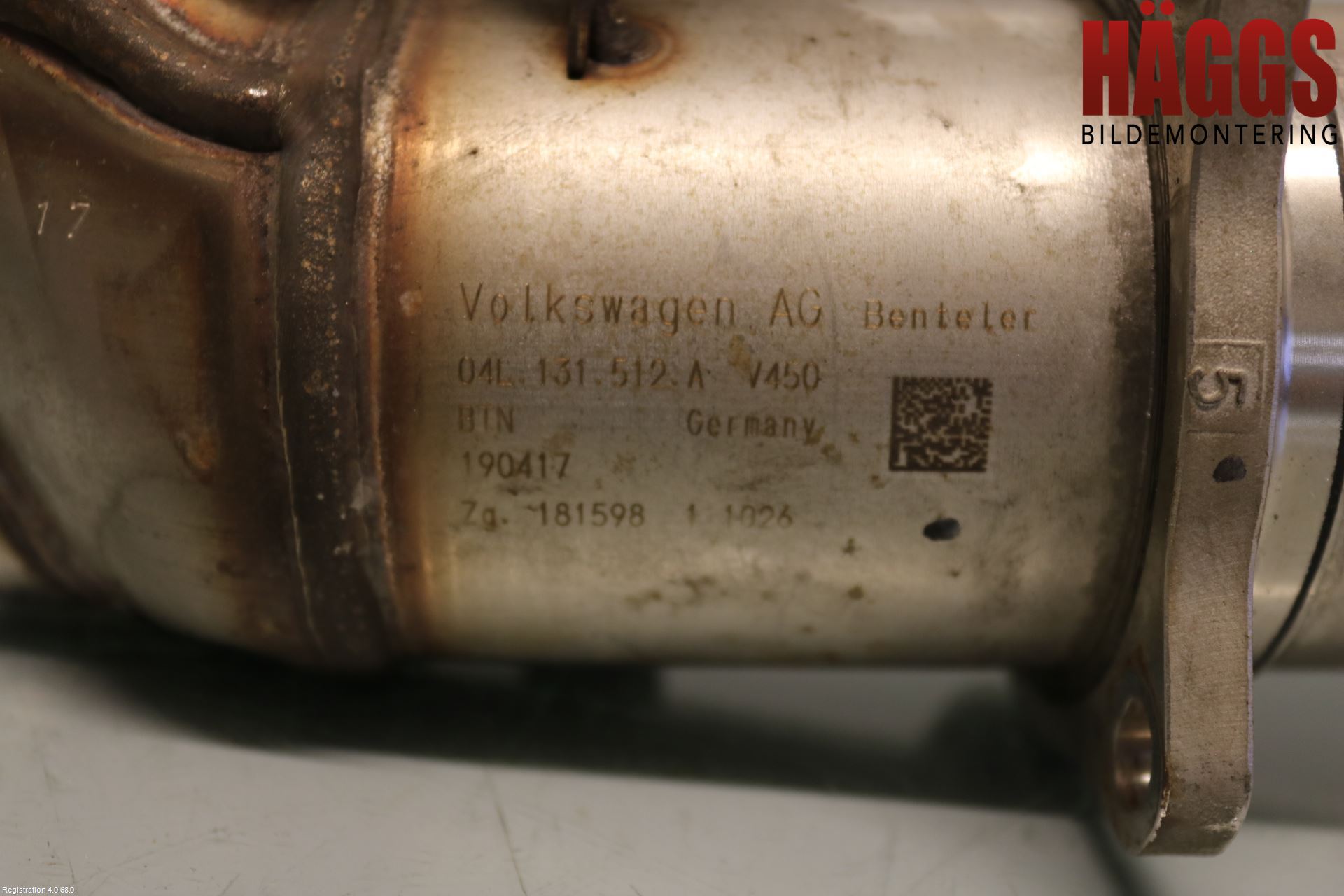 Audi A6/S6 4G 11-18 Avgaskylare