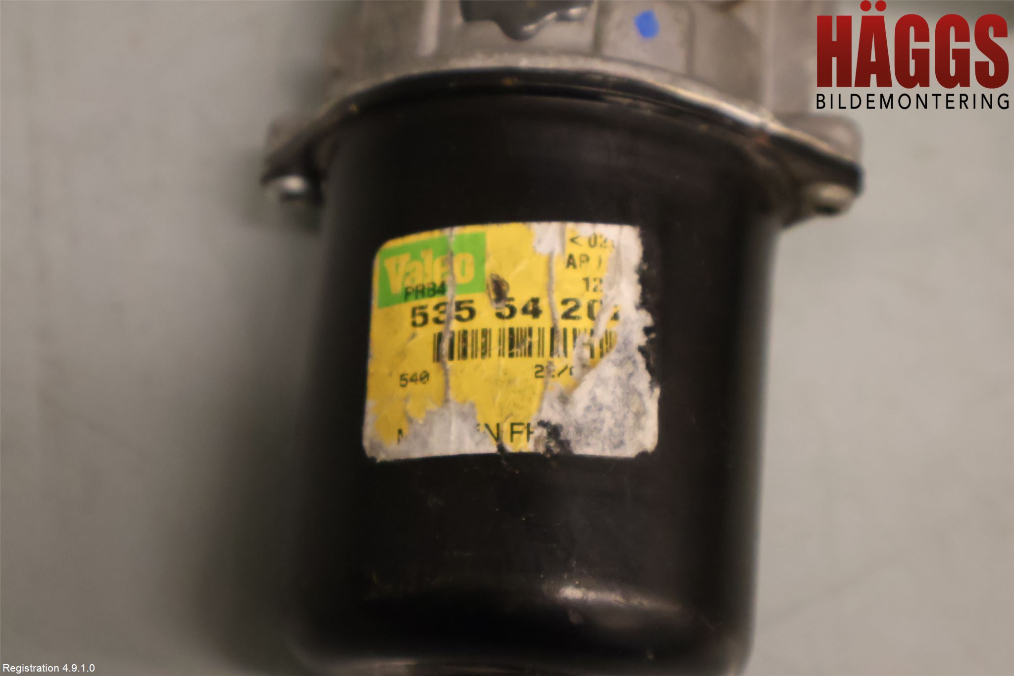 Opel VIVARO 01-14 Torkarmotor Vindruta