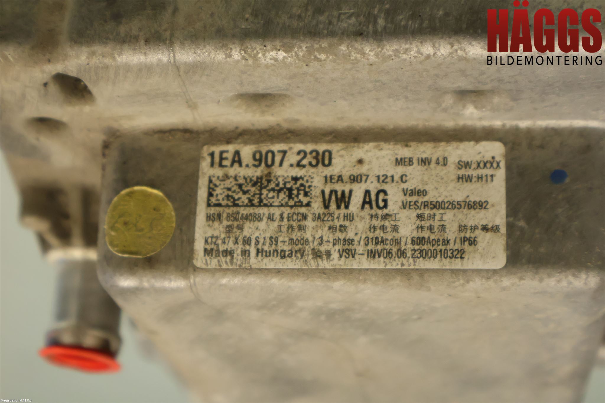 Audi Q4 E-TRON FZ 22- Styrenhet Växellåda