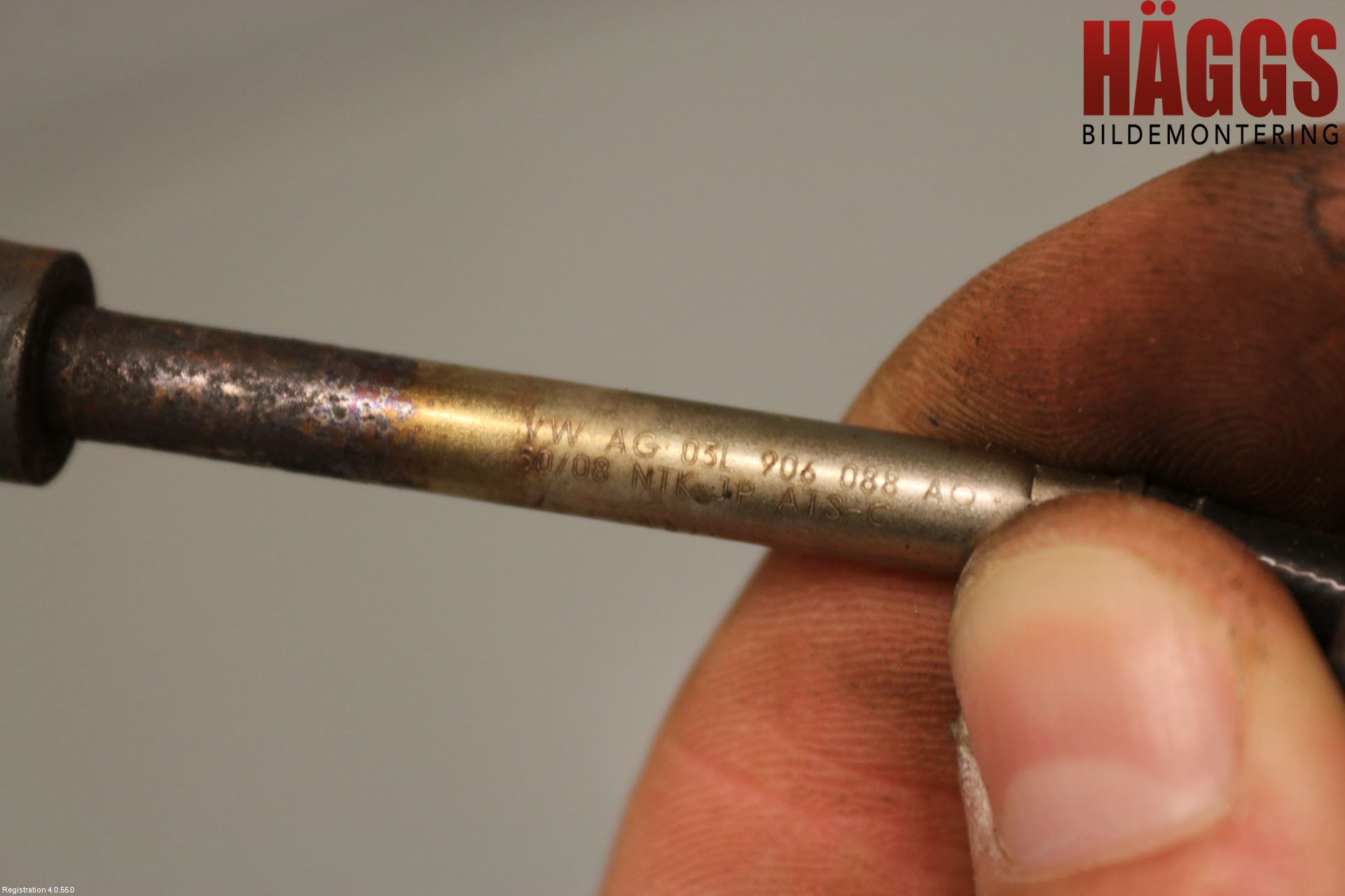 Audi A4/S4 08-11 Givare Temp-Tryck Avgas