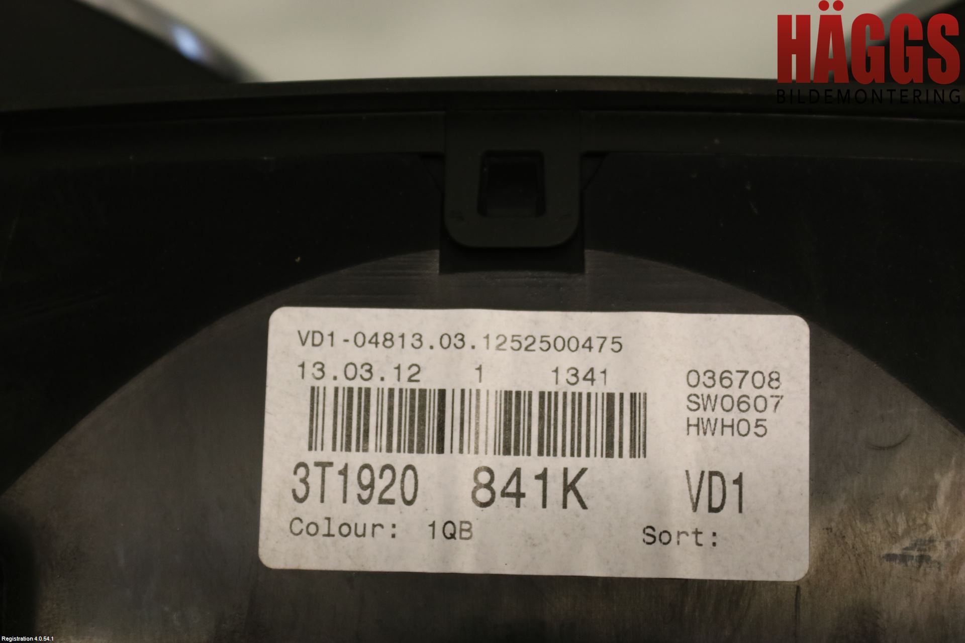 Skoda SUPERB 09-15 Instrument Komb