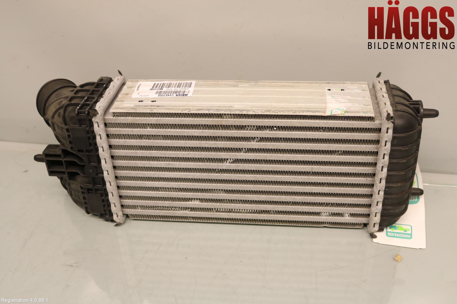Citroen DS3 Laddluft-Intercooler Kyl