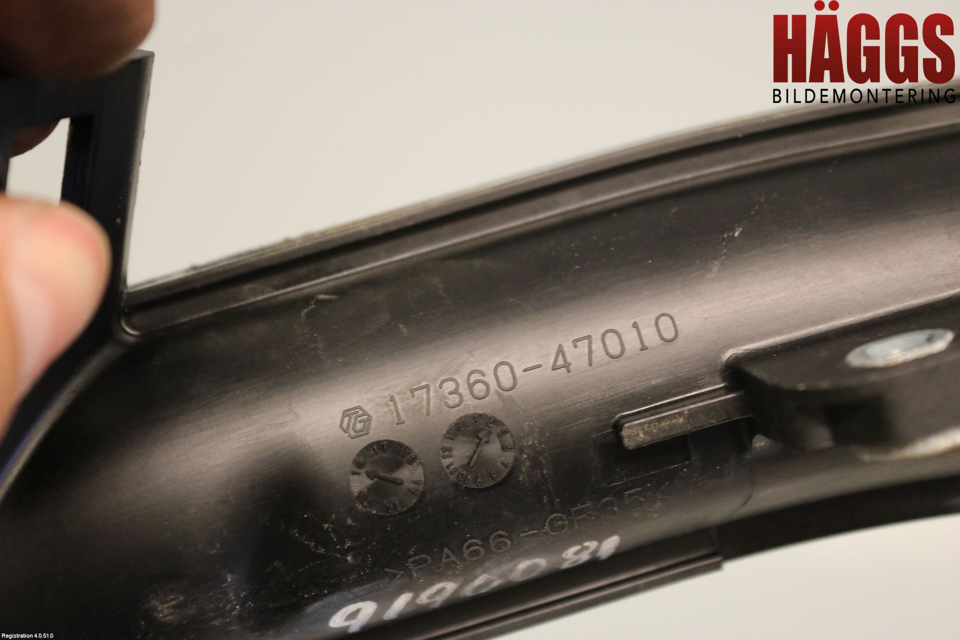 Toyota AURIS 13-19 Laddluft-Intercoolerrör