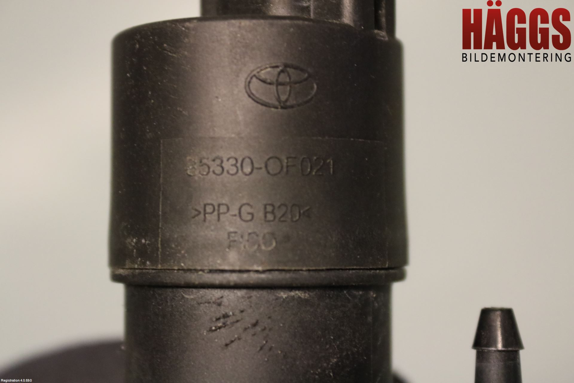 Toyota YARIS XP130 15-20 Spolarpump Baklucka