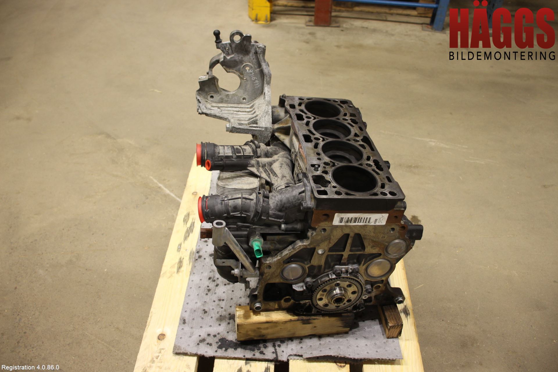 Volkswagen VW PASSAT 15-19 Motorblock