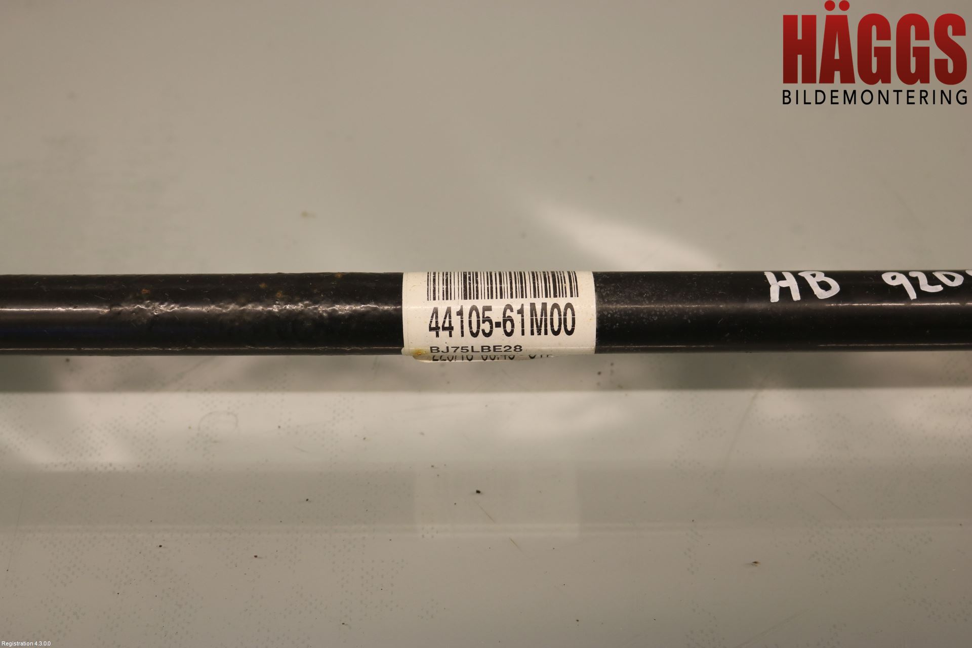Suzuki SX4 S-CROSS 14-21 Drivaxel Bak Höger