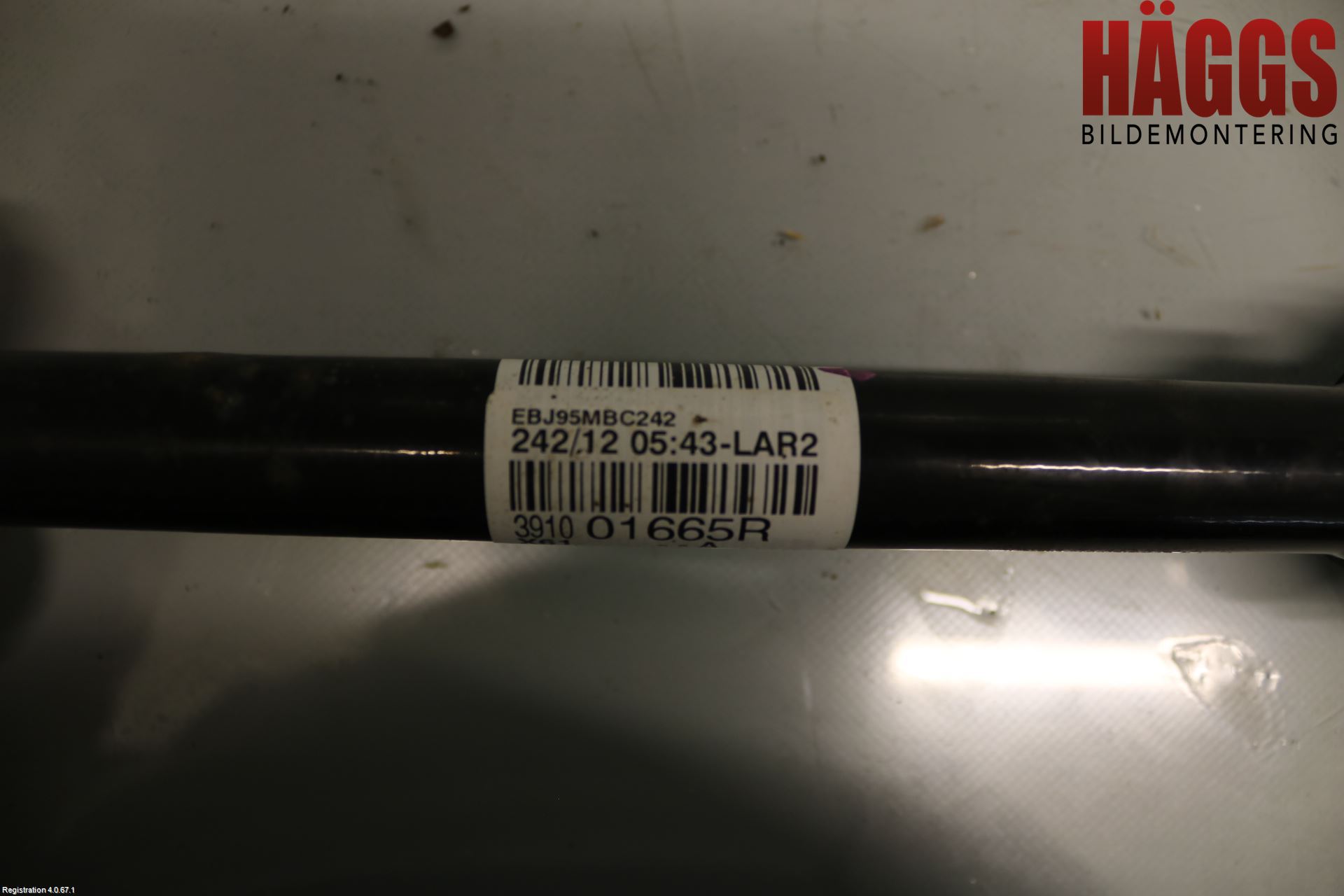 Renault KANGOO II 08-14 Drivaxel Fram Höger