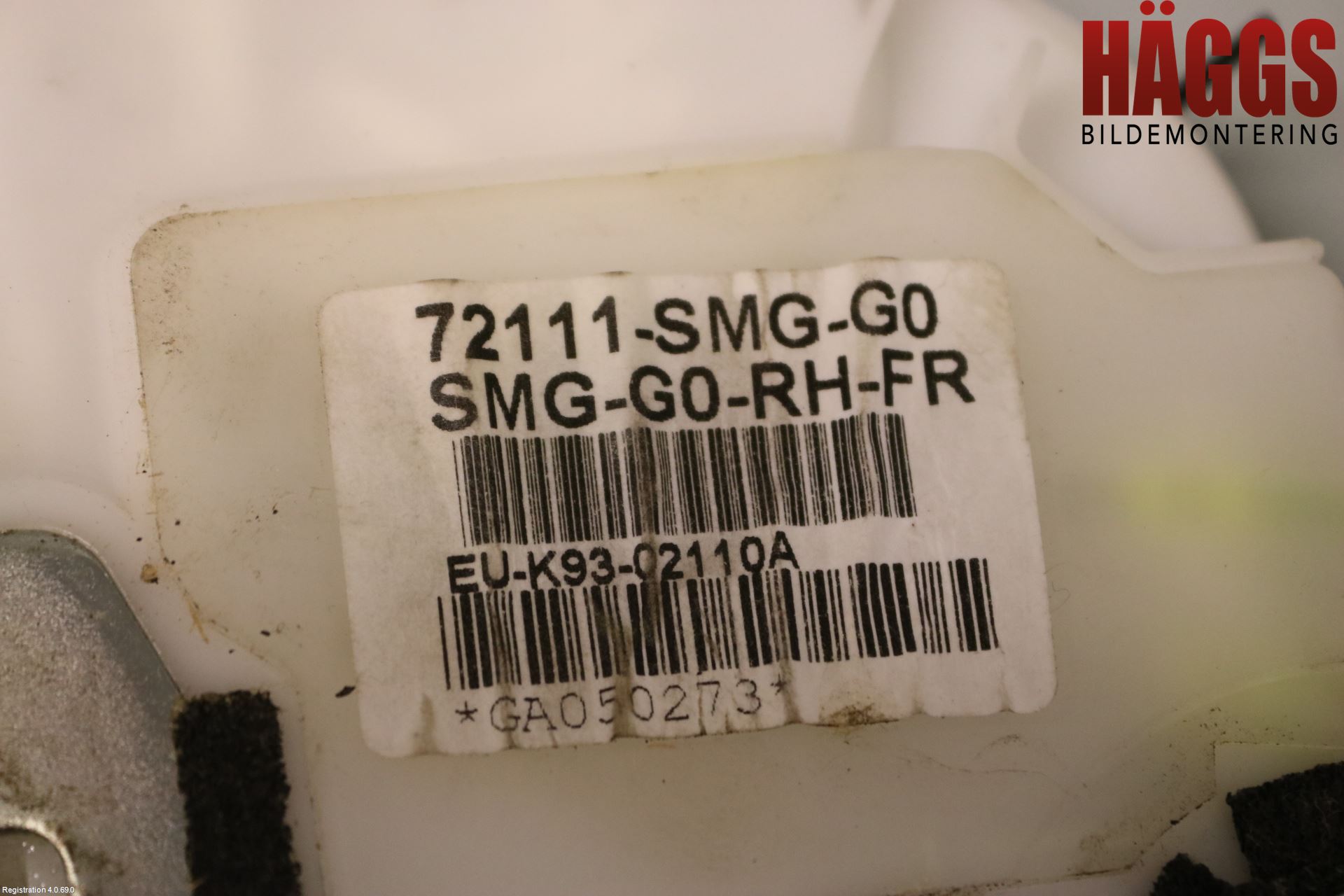 Honda CIVIC 06-11 Låskista-Dörrlås