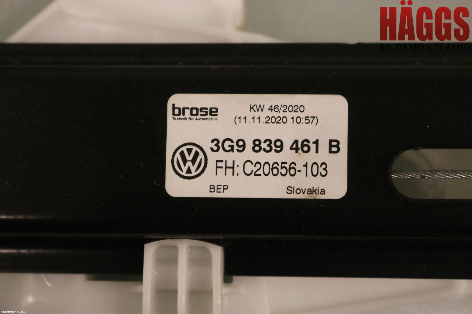 Volkswagen VW PASSAT 20-24 Fönsterhissmekanism