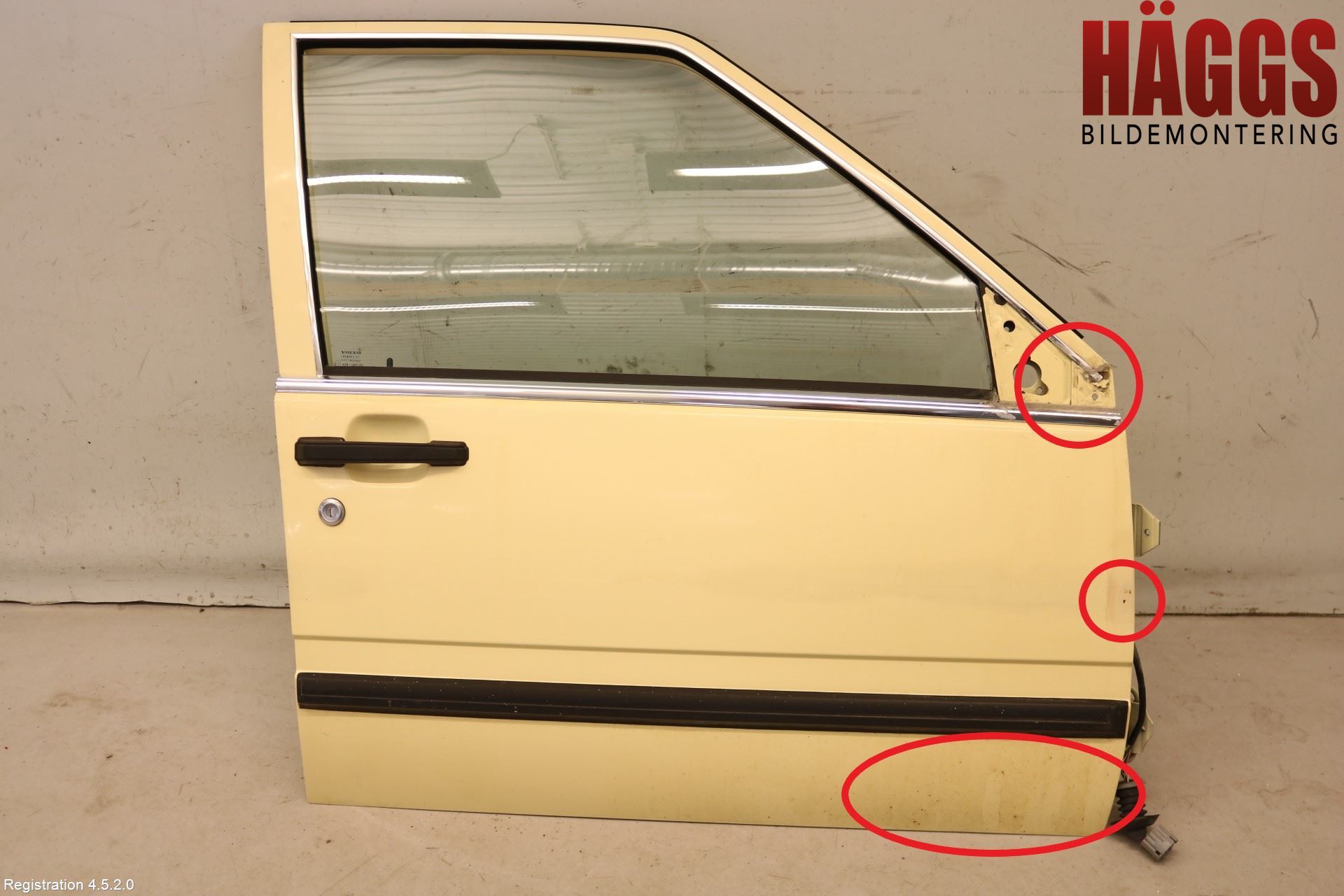Volvo 740 84-87 Dörr Fram Höger