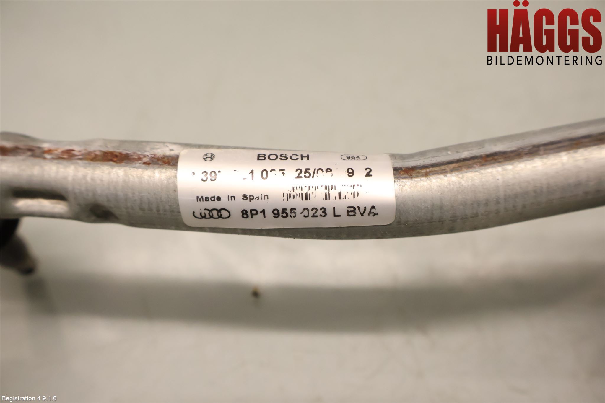 Audi A3/S3 05-13 Torkarmotor Vindruta