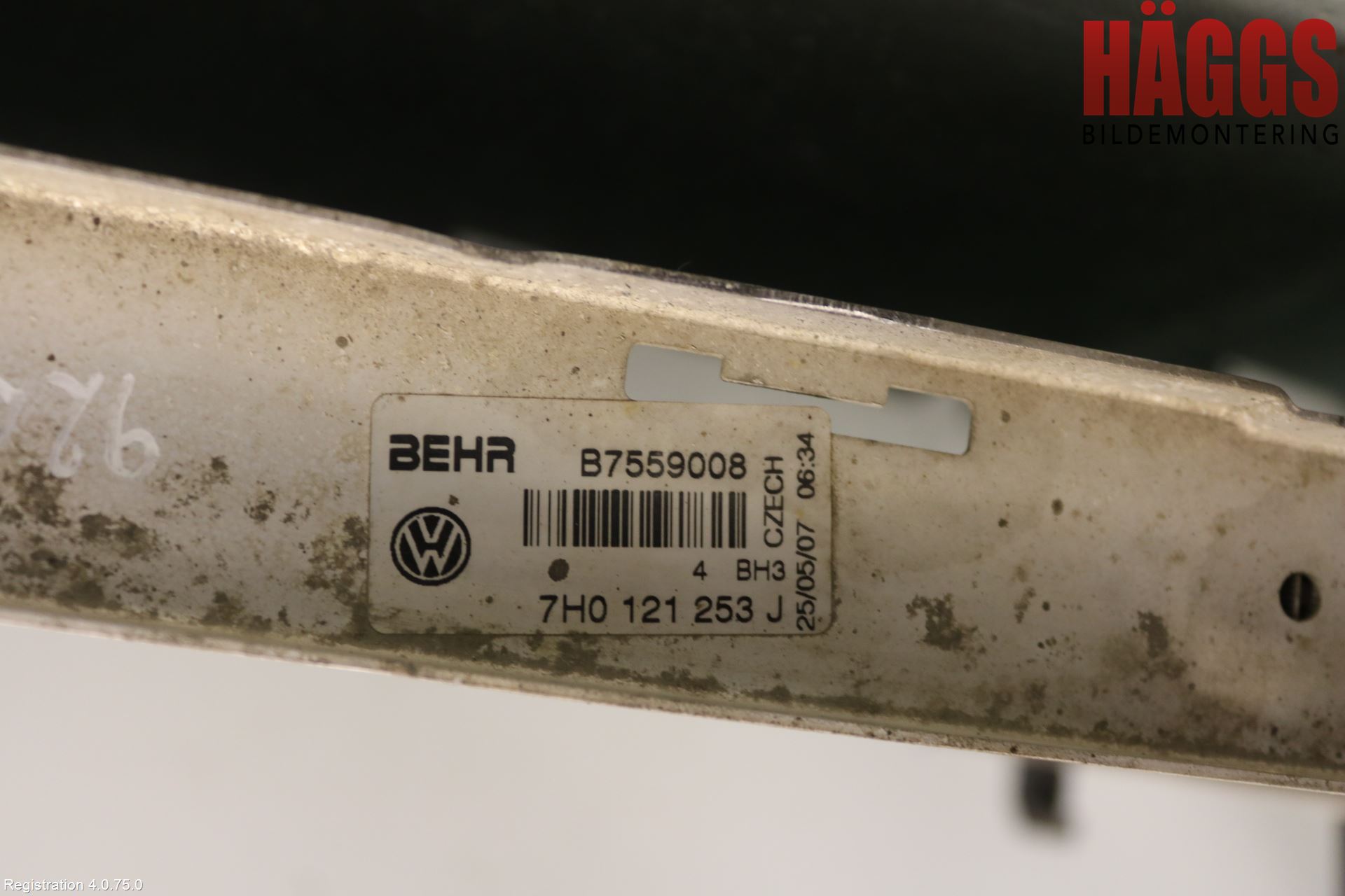 Volkswagen VW TRANSP/CARAVELLE (T5) 04-15 Kylare Man