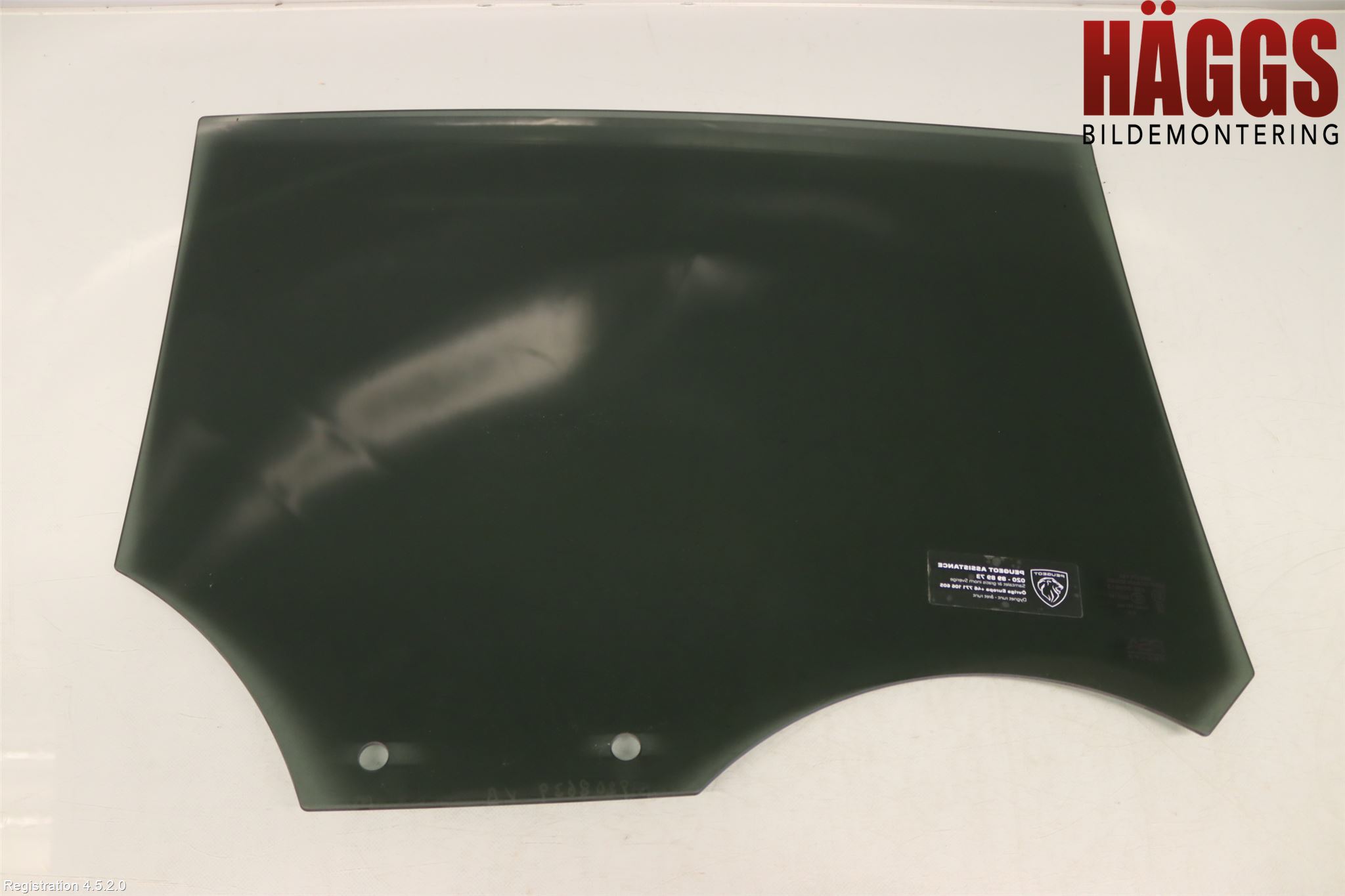 Peugeot 408 22- Dörruta Bak Vänster