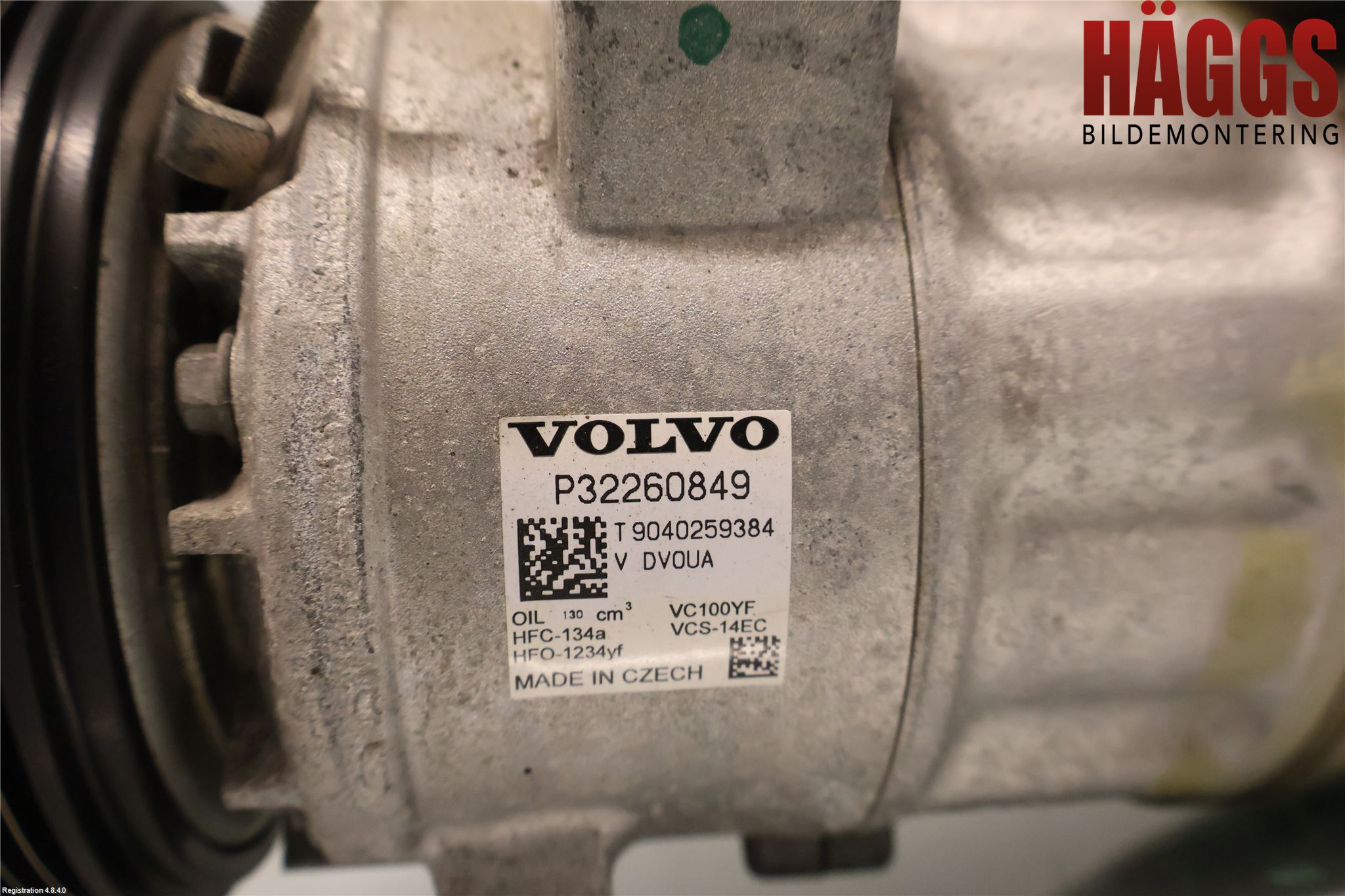 Volvo V60 19- Ac Kompressor