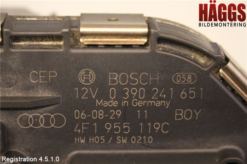 Audi A6/S6     05-11 Torkarmotor Vindruta