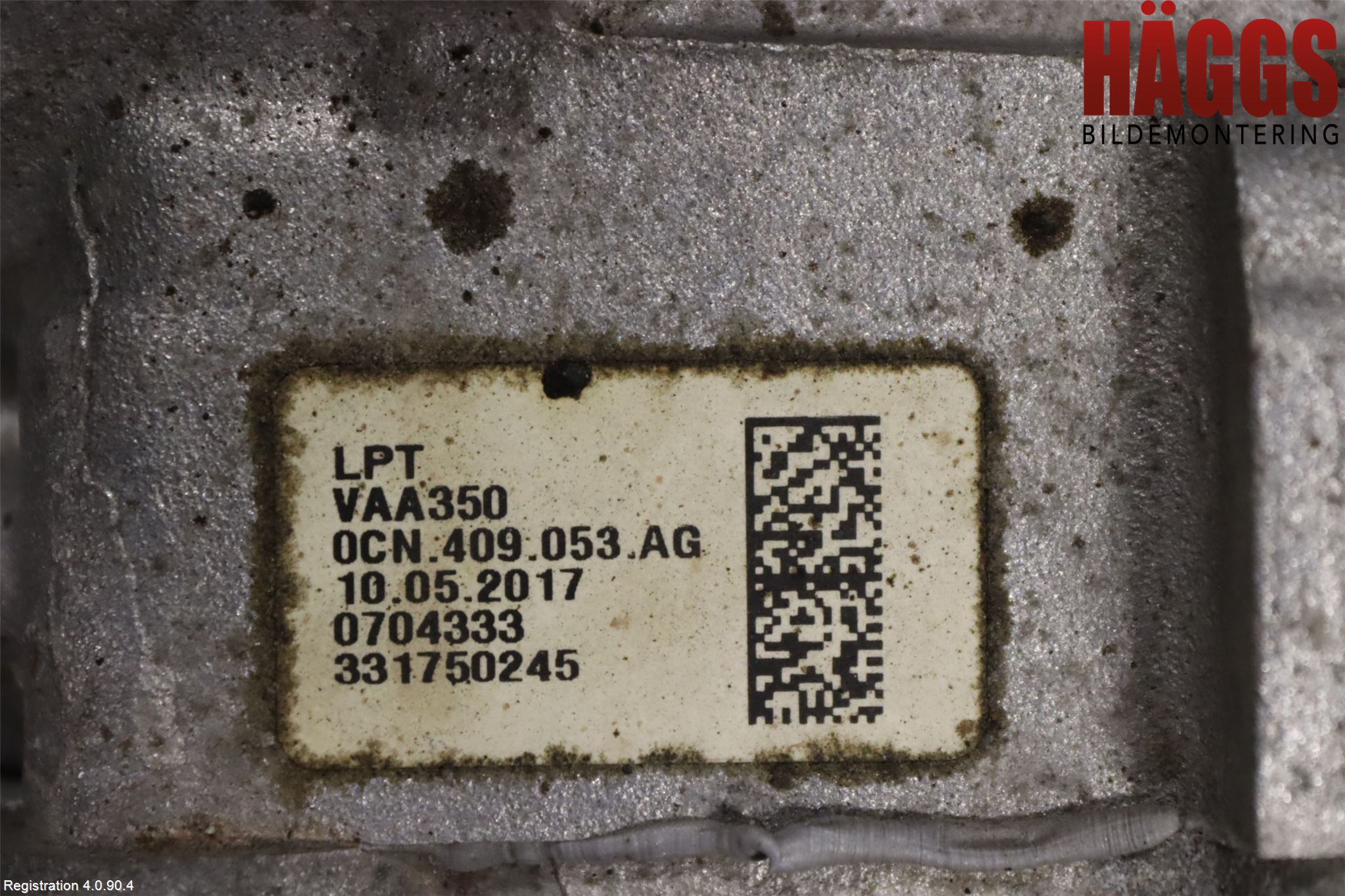 Volkswagen VW PASSAT 15-19 Växel Fördelningslåda