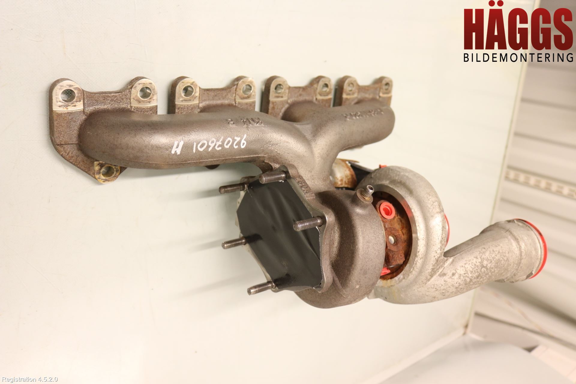 Porsche PANAMERA 09- Turboaggregat