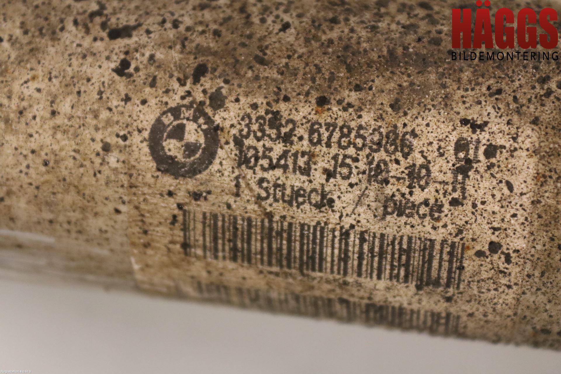 BMW 5 E60/61 Sed/Tou 02-10 Fjäderben Bak Vänster
