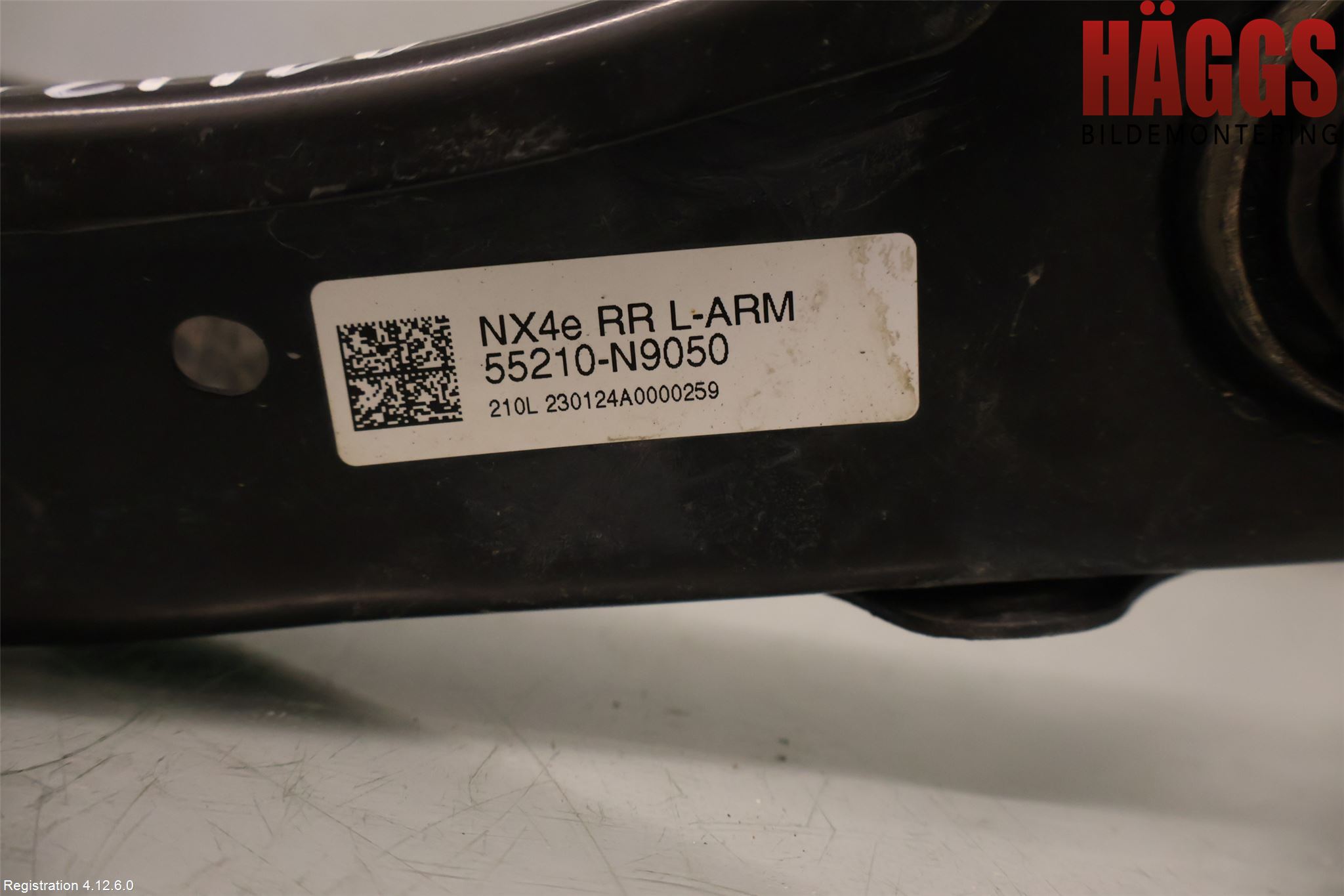 Hyundai TUCSON 05- Bärarm Bak Vänster