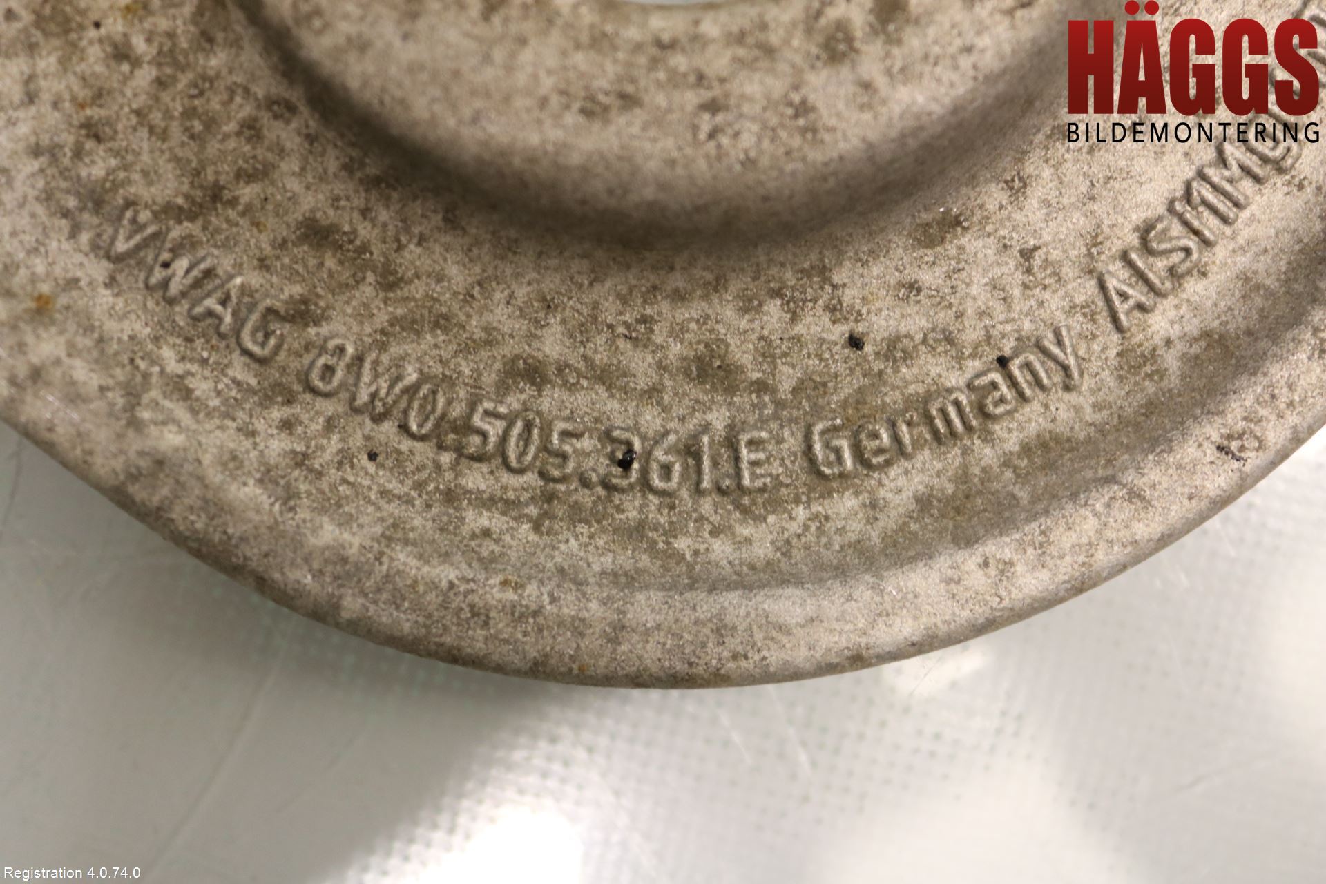 Audi A4/S4 B9 16-19 Bärarm Bak Övre Höger