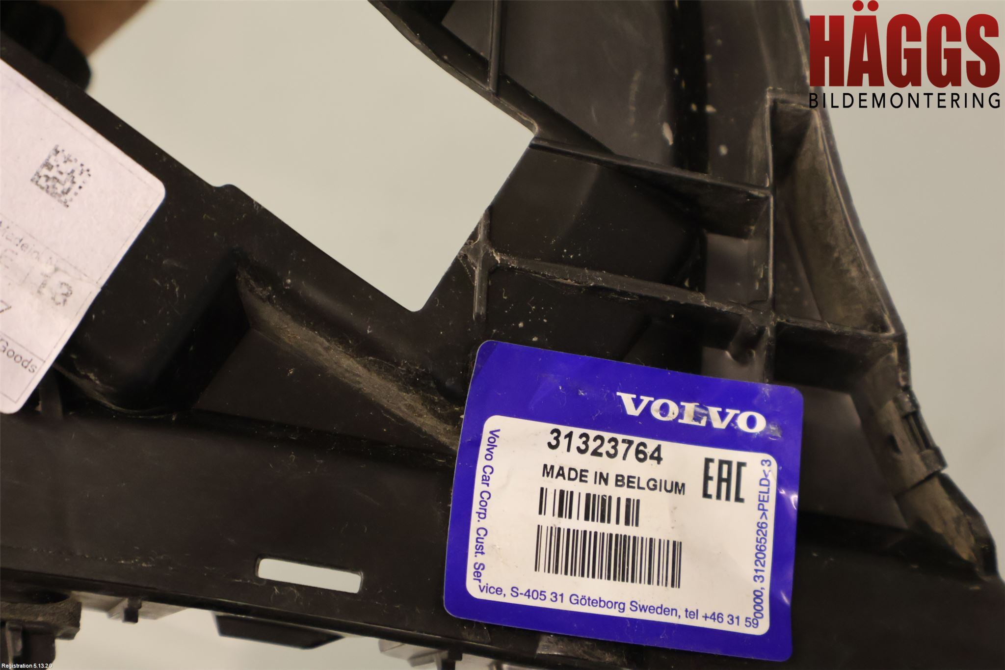 Volvo XC60 14-17 Stötfångarfäste Bak Hö