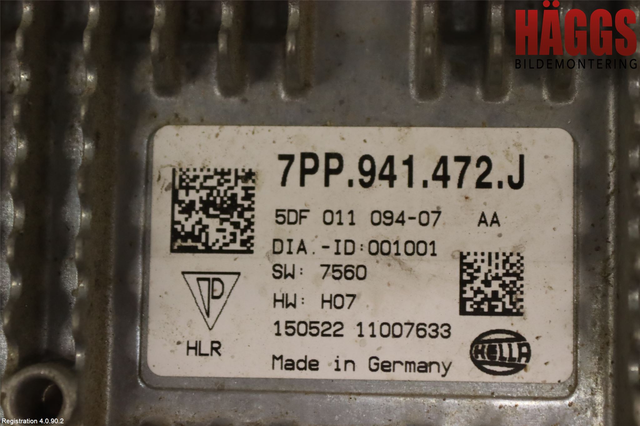 Audi A6 ALLROAD 12-18 Styrenhet Strålkastare