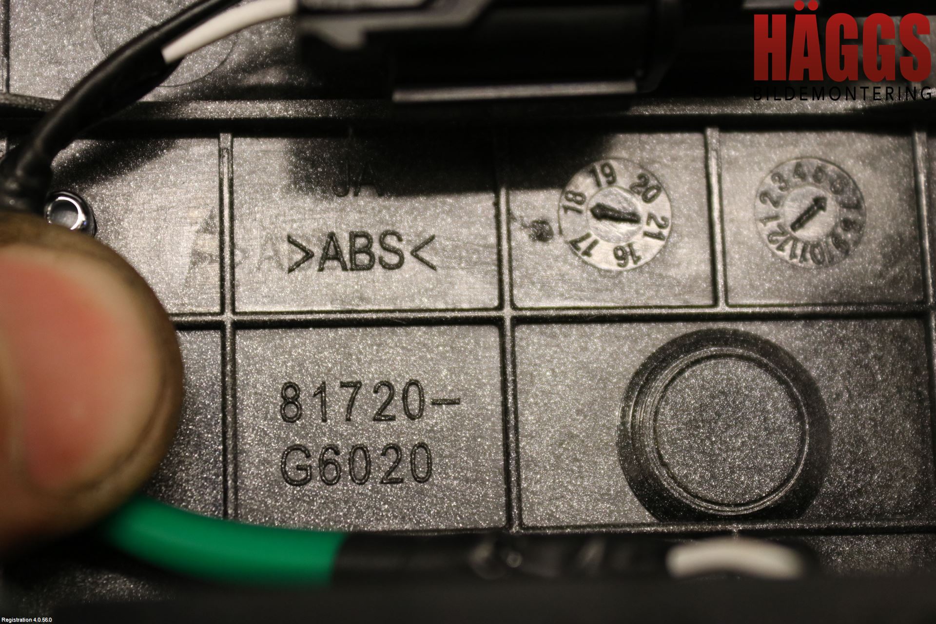 Kia PICANTO 17- Bakluckehandtag