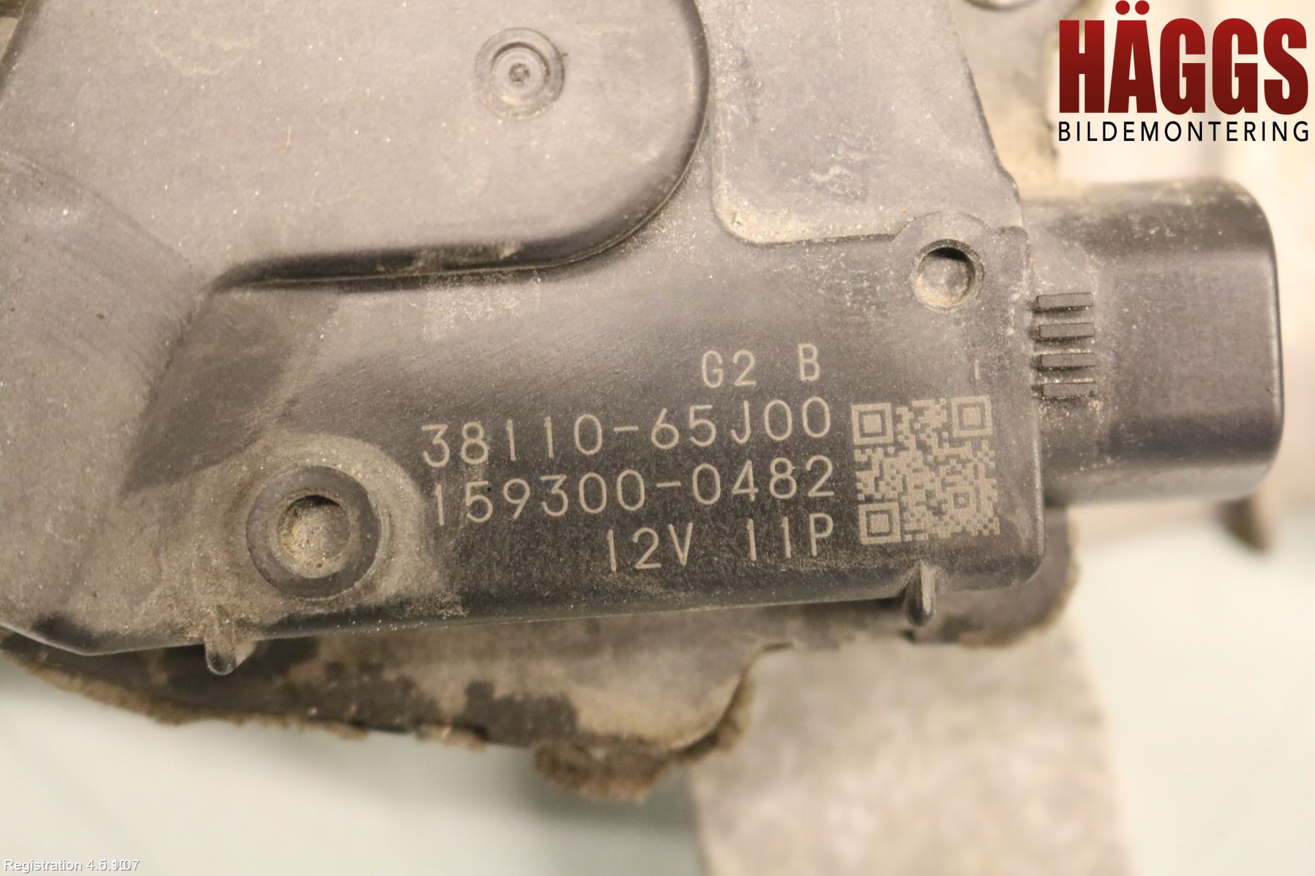 Suzuki GRAND VITARA II 06-14 Torkarmotor Vindruta