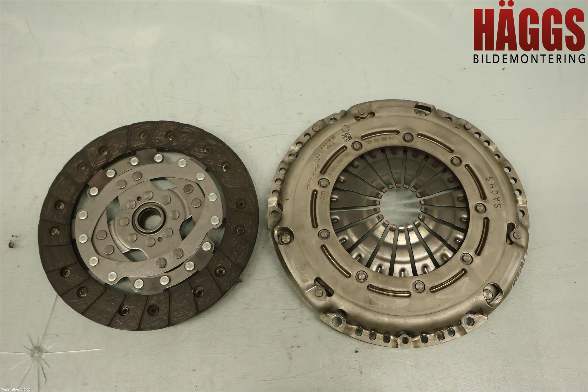 Volkswagen VW T-ROC 18- Koppling Tryckplatta